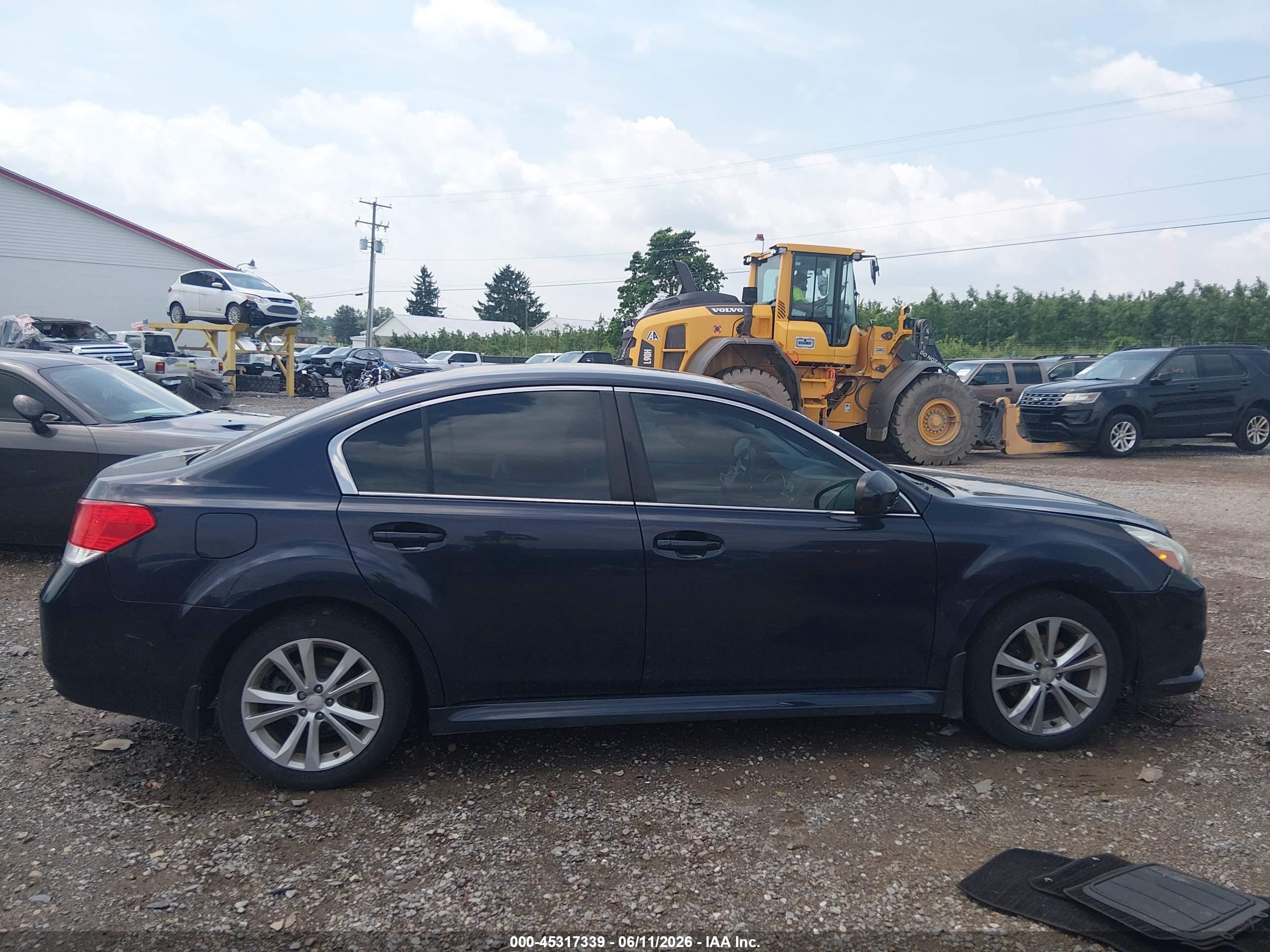 2013 Subaru Legacy 2.5i Premium Blue vin: 4S3BMBC64D3016666