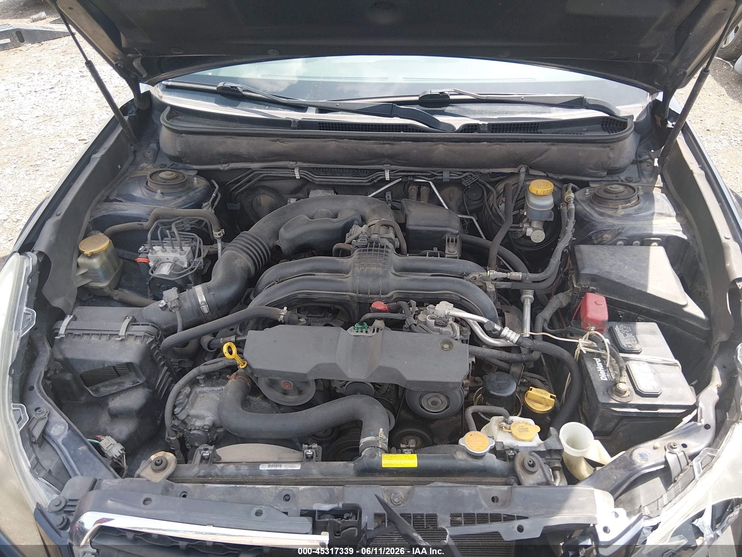 2013 Subaru Legacy 2.5i Premium Blue vin: 4S3BMBC64D3016666