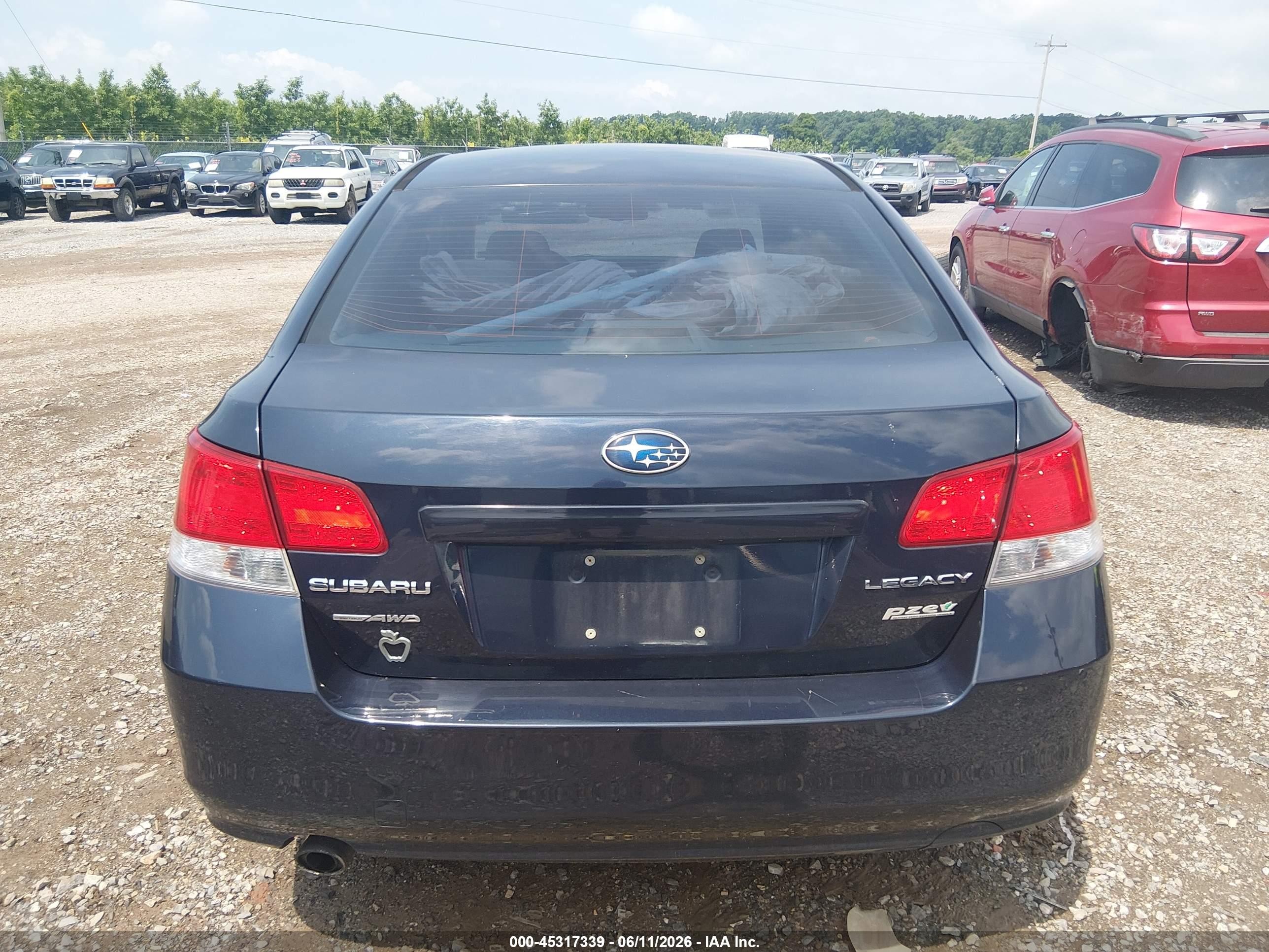 2013 Subaru Legacy 2.5i Premium Blue vin: 4S3BMBC64D3016666