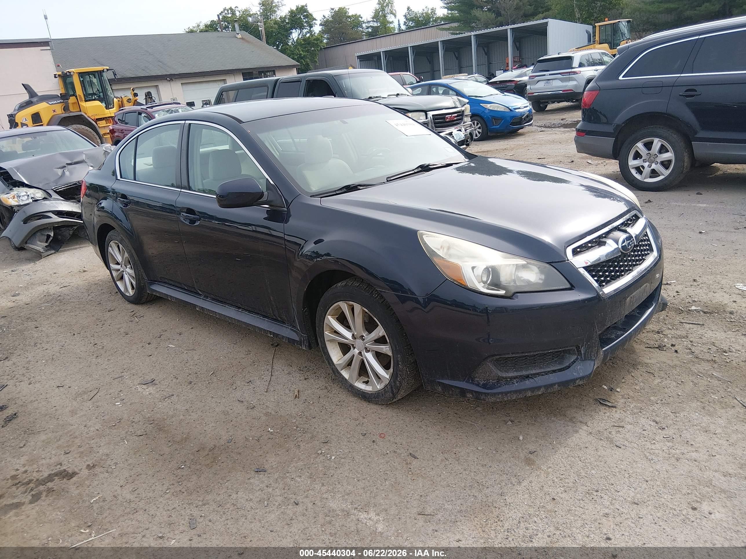 2013 Subaru Legacy 2.5i Premium Blue vin: 4S3BMBC64D3033192