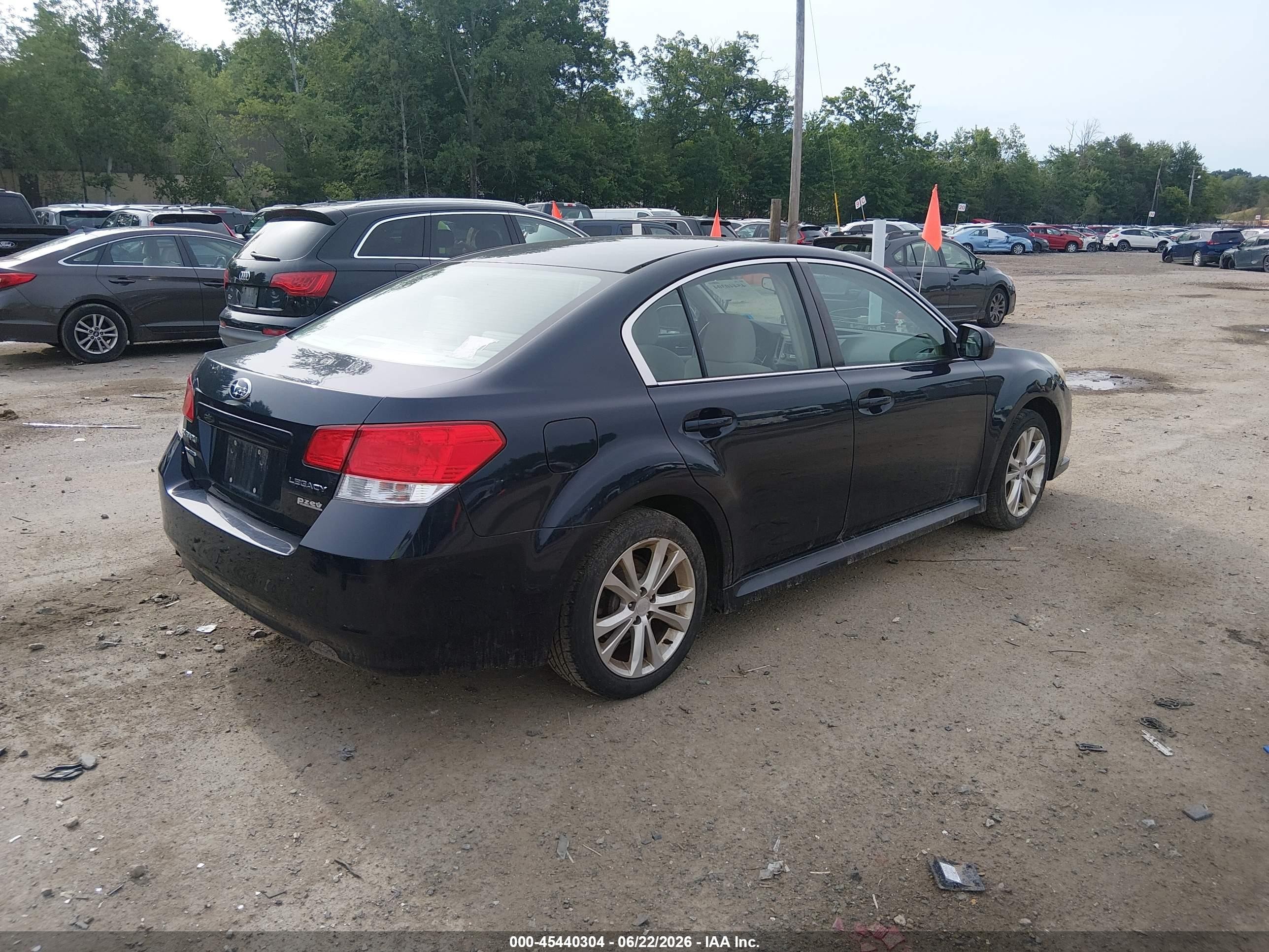 2013 Subaru Legacy 2.5i Premium Blue vin: 4S3BMBC64D3033192