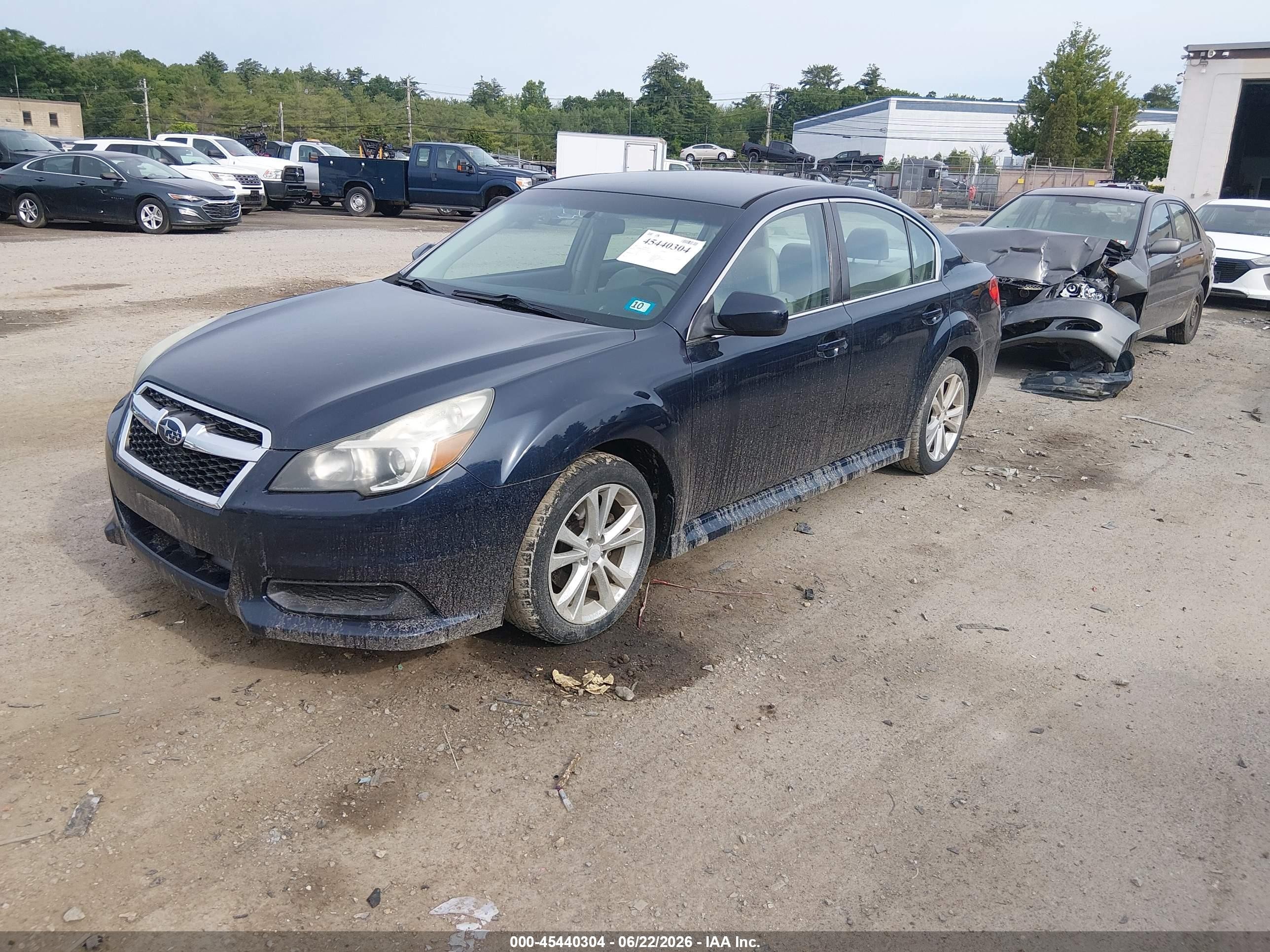 2013 Subaru Legacy 2.5i Premium Blue vin: 4S3BMBC64D3033192