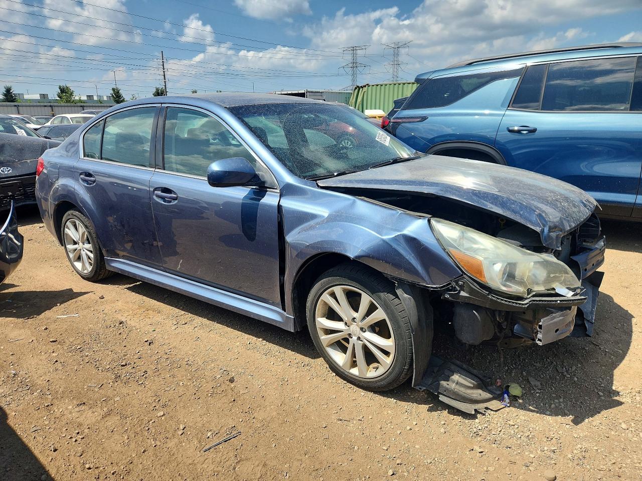 2013 Subaru Legacy 2.5i Premium Blue vin: 4S3BMBC64D3037887
