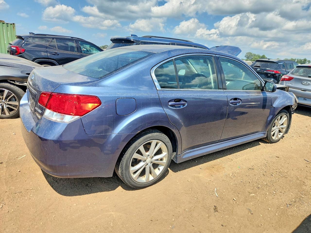 2013 Subaru Legacy 2.5i Premium Blue vin: 4S3BMBC64D3037887