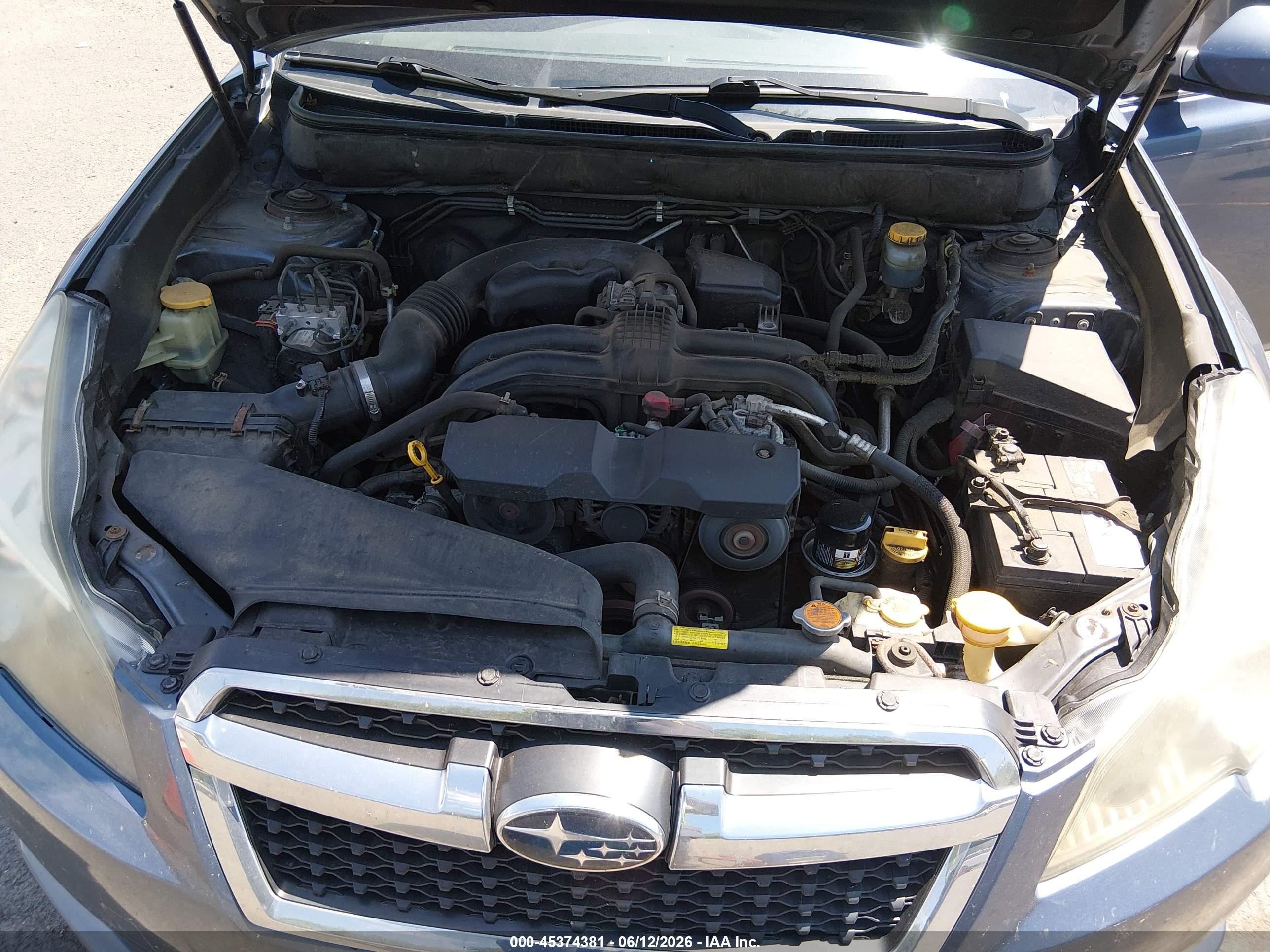 2013 Subaru Legacy 2.5i Premium Blue vin: 4S3BMBC64D3044838