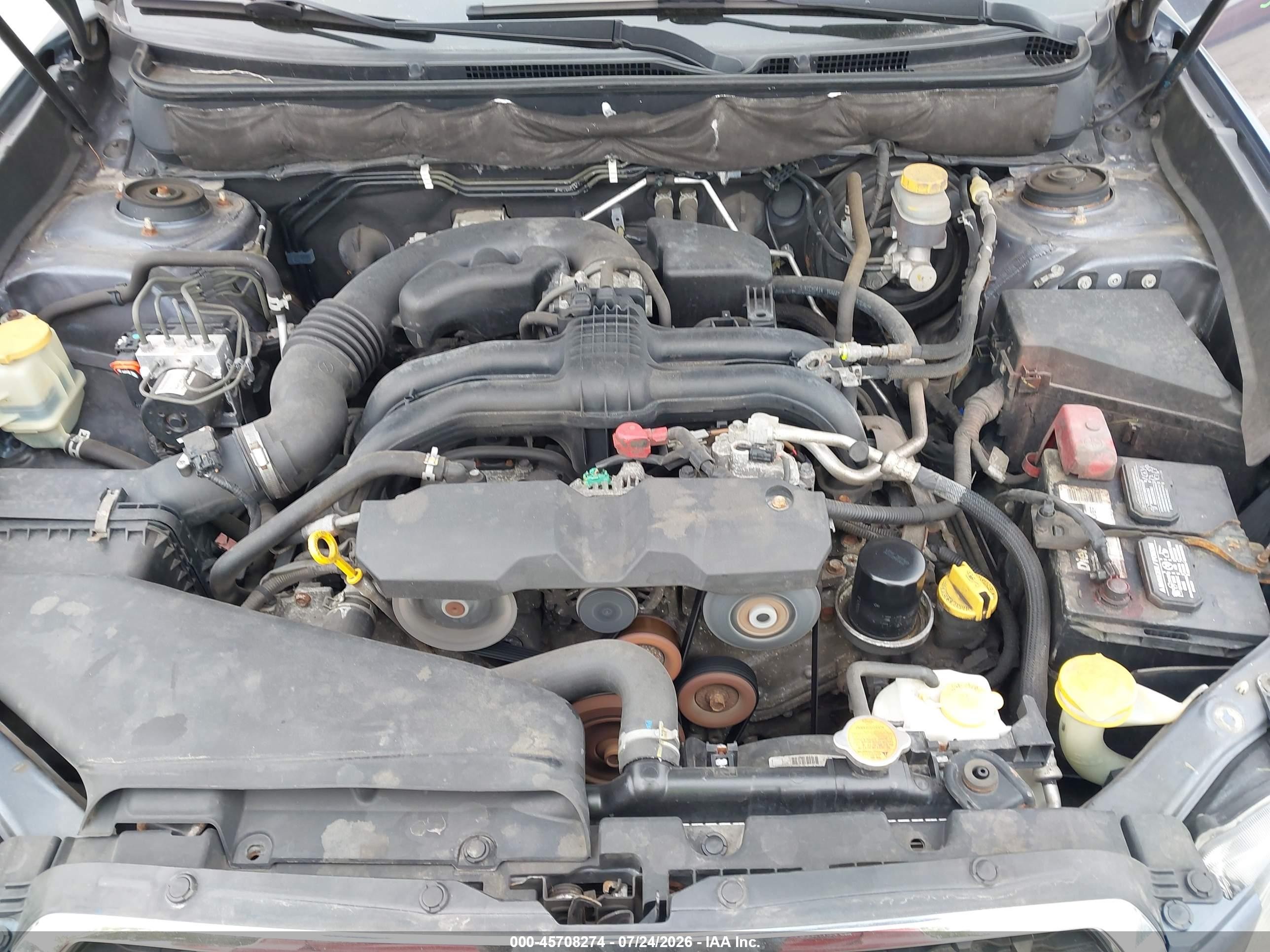 2014 Subaru Legacy 2.5i Premium Синий vin: 4S3BMBC64E3023666