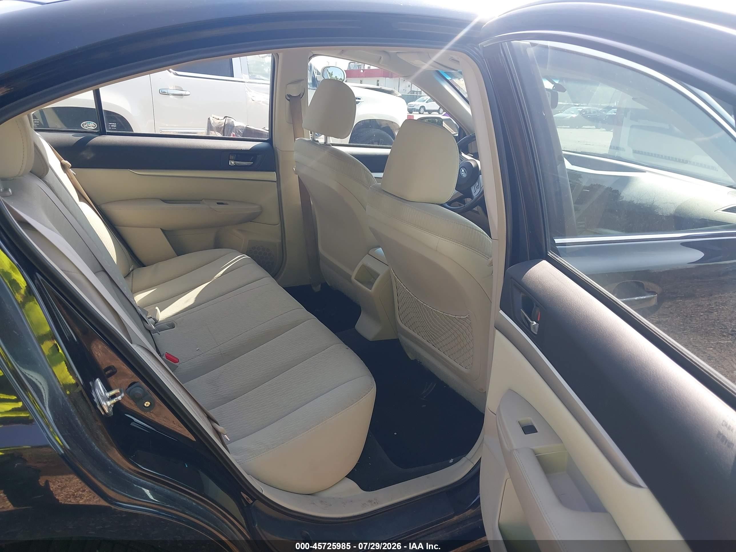 2011 Subaru Legacy 2.5i Premium Черный vin: 4S3BMBC65B3229543