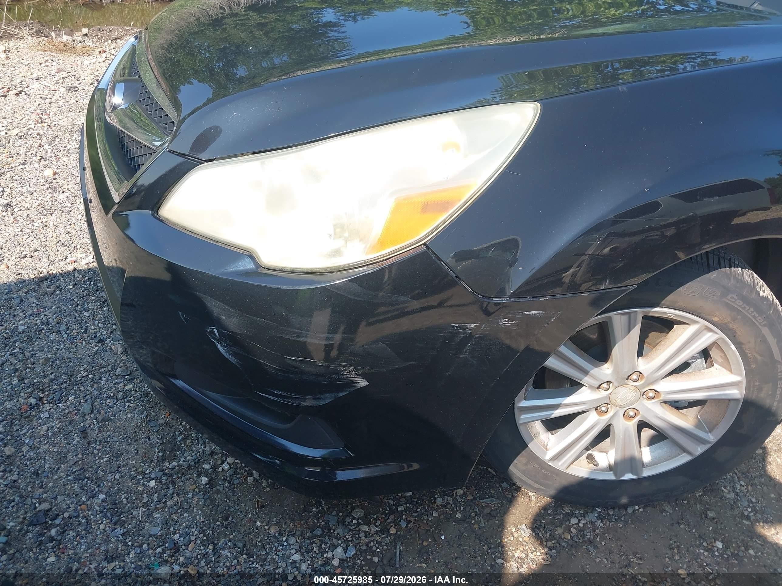 2011 Subaru Legacy 2.5i Premium Черный vin: 4S3BMBC65B3229543