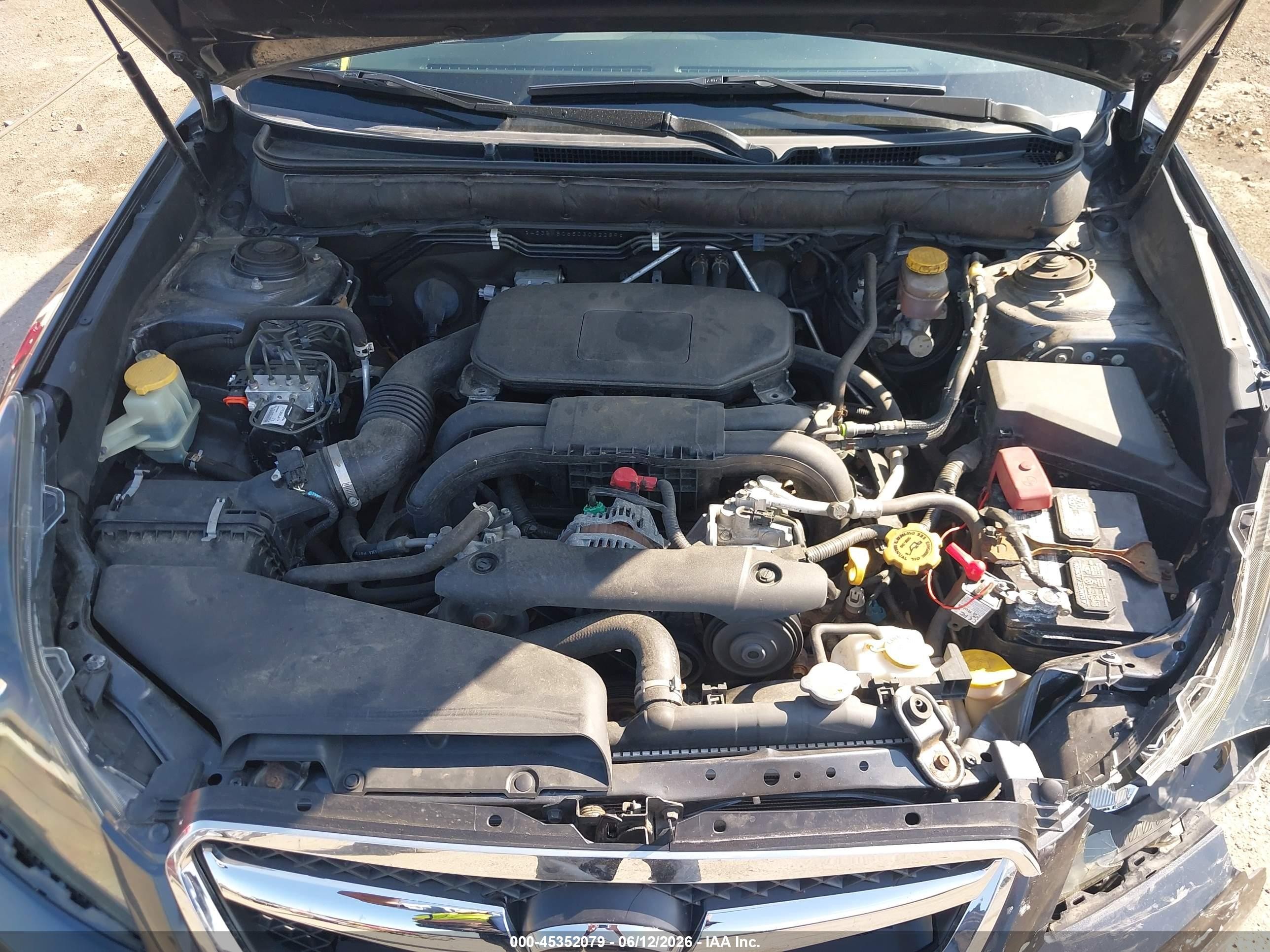 2012 Subaru Legacy 2.5i Premium Gray vin: 4S3BMBC65C3032289