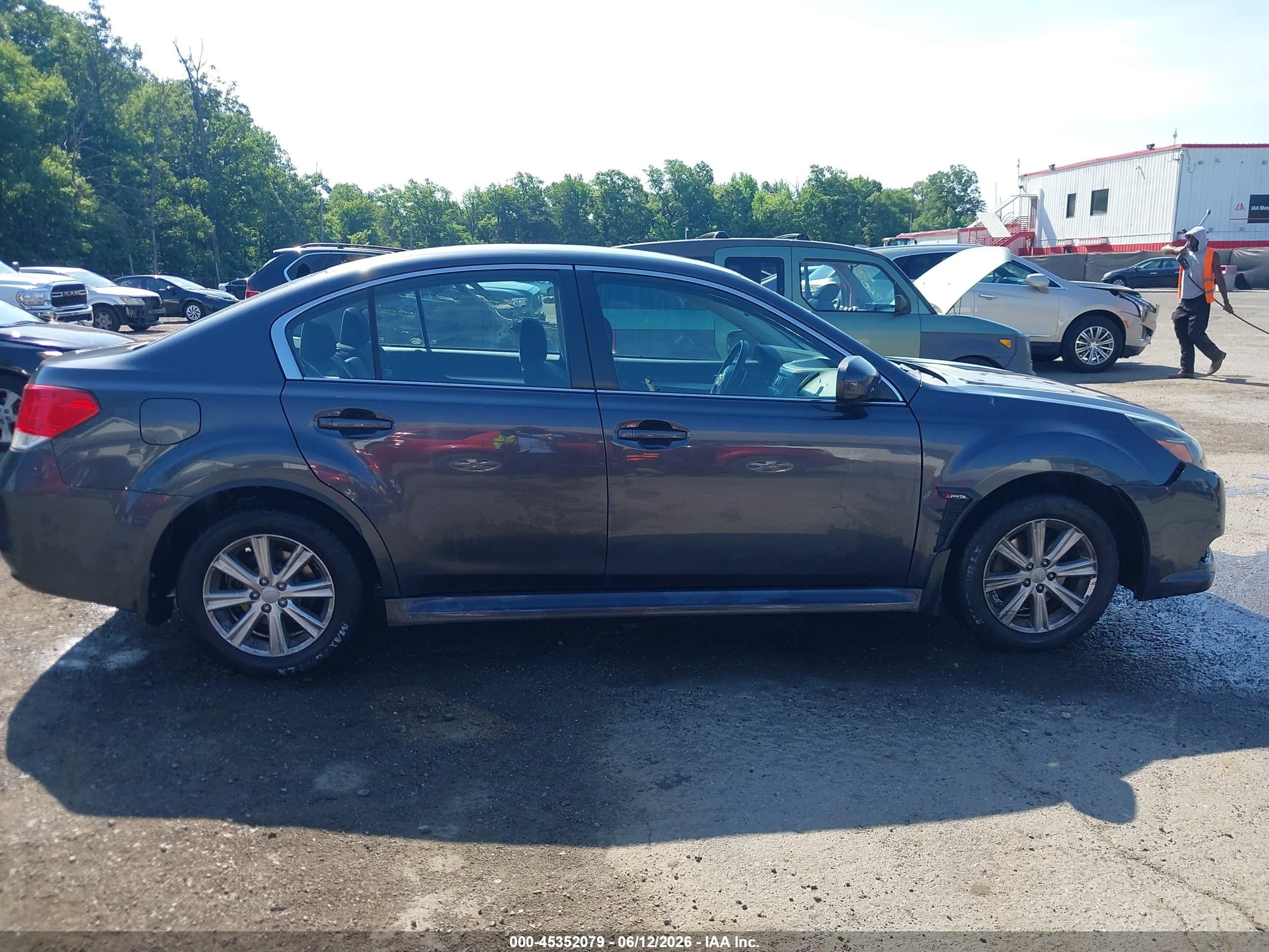 2012 Subaru Legacy 2.5i Premium Gray vin: 4S3BMBC65C3032289