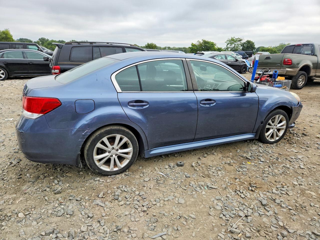 2013 Subaru Legacy 2.5i Premium Blue vin: 4S3BMBC65D3029703