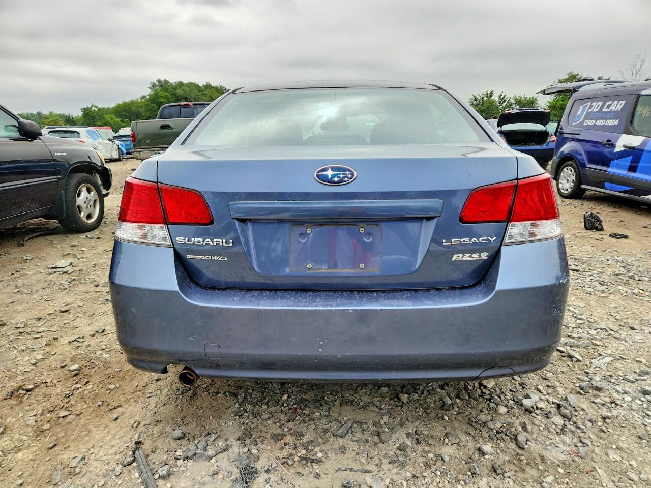 2013 Subaru Legacy 2.5i Premium Blue vin: 4S3BMBC65D3029703