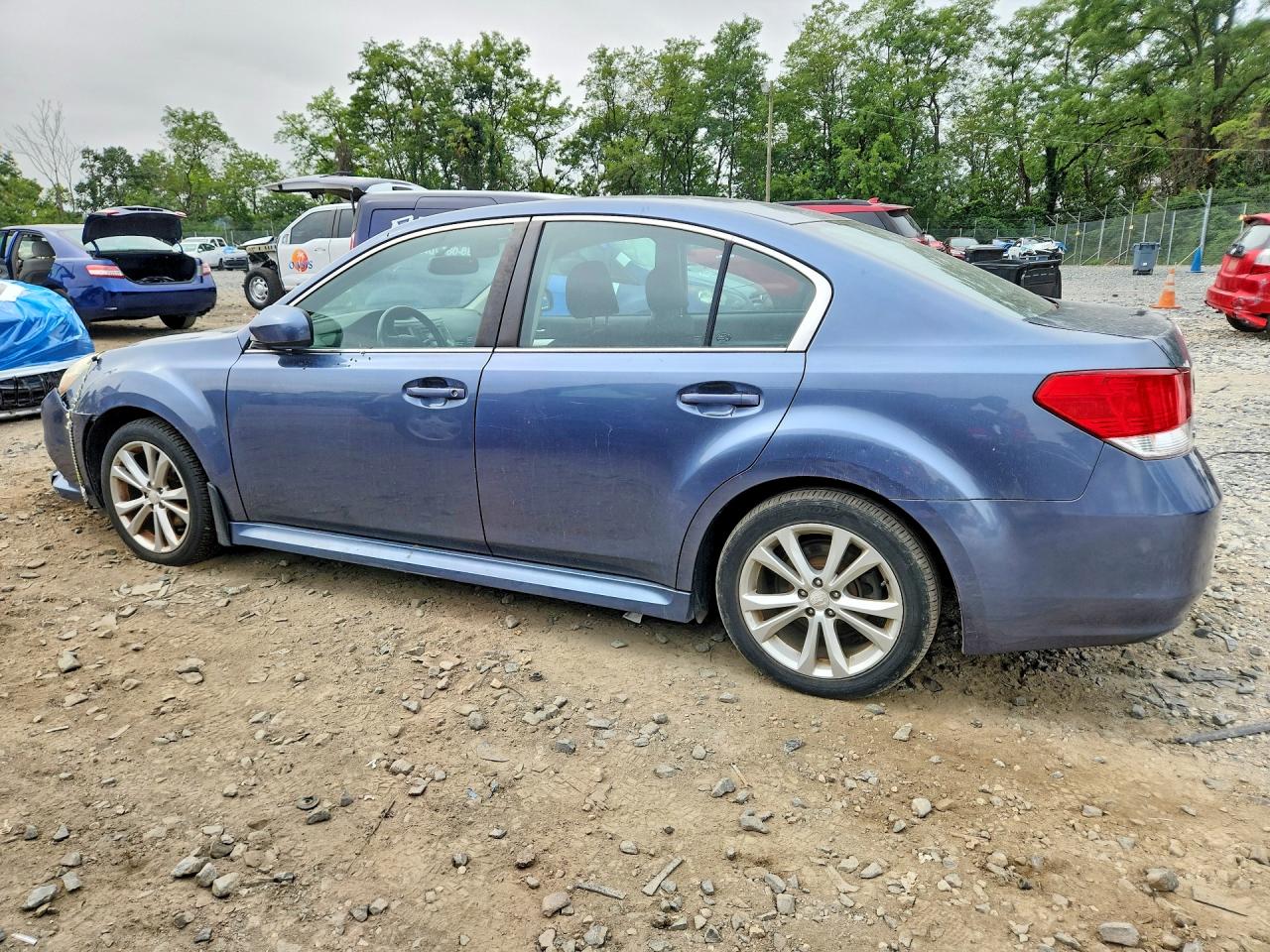 2013 Subaru Legacy 2.5i Premium Blue vin: 4S3BMBC65D3029703