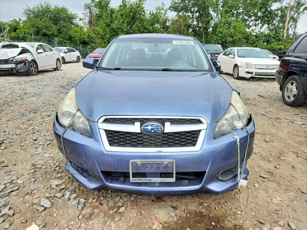 2013 Subaru Legacy 2.5i Premium Blue vin: 4S3BMBC65D3029703