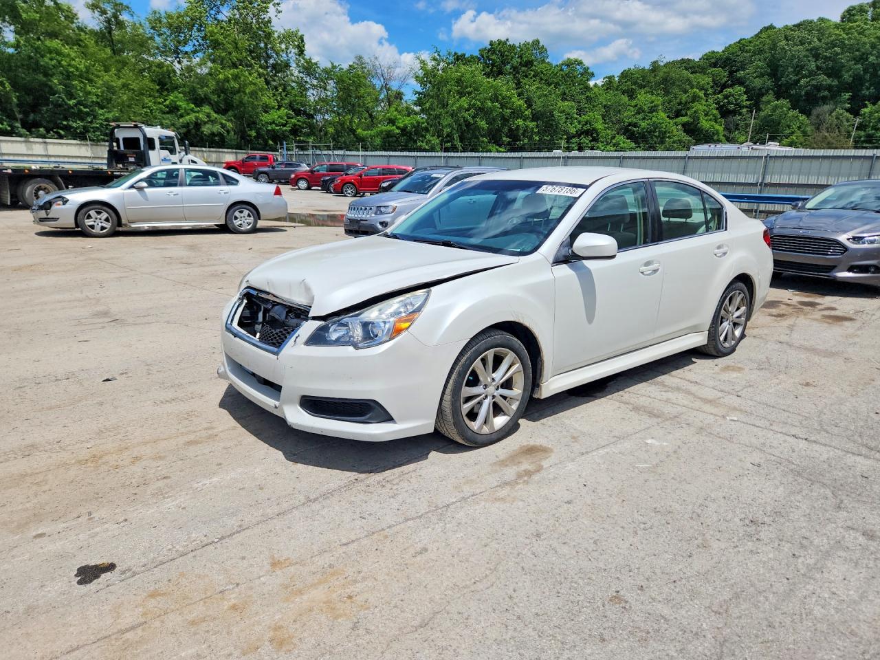 2013 Subaru Legacy 2.5i Premium White vin: 4S3BMBC65D3041589