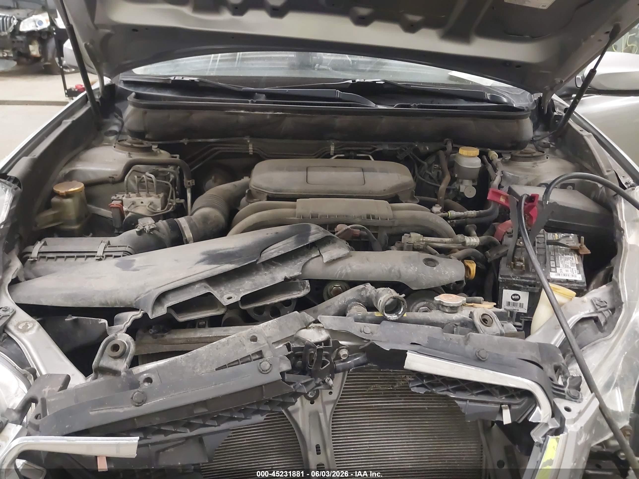 2011 Subaru Legacy 2.5i Premium Gray vin: 4S3BMBC66B3254659