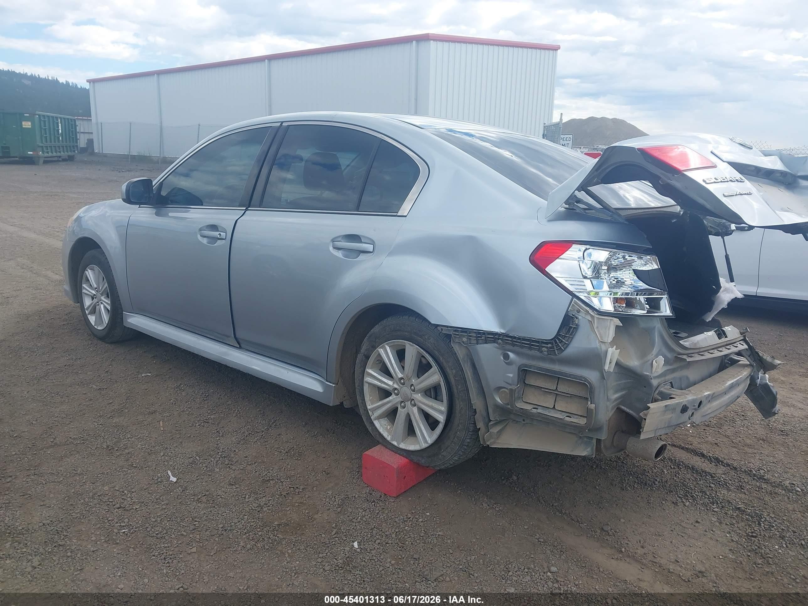 2012 Subaru Legacy 2.5i Premium Silver vin: 4S3BMBC66C3026128
