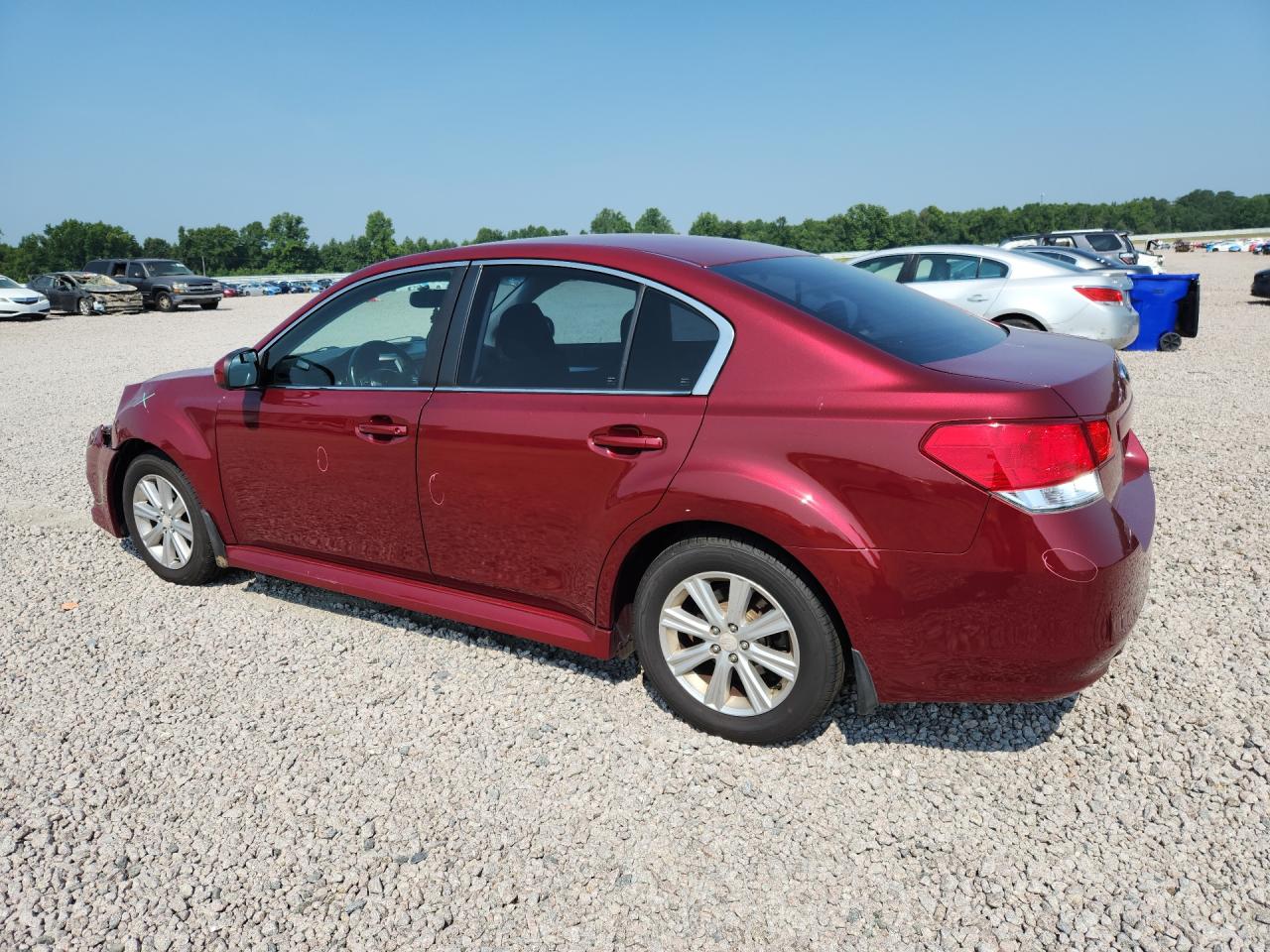 2012 Subaru Legacy 2.5i Premium Red vin: 4S3BMBC66C3040627