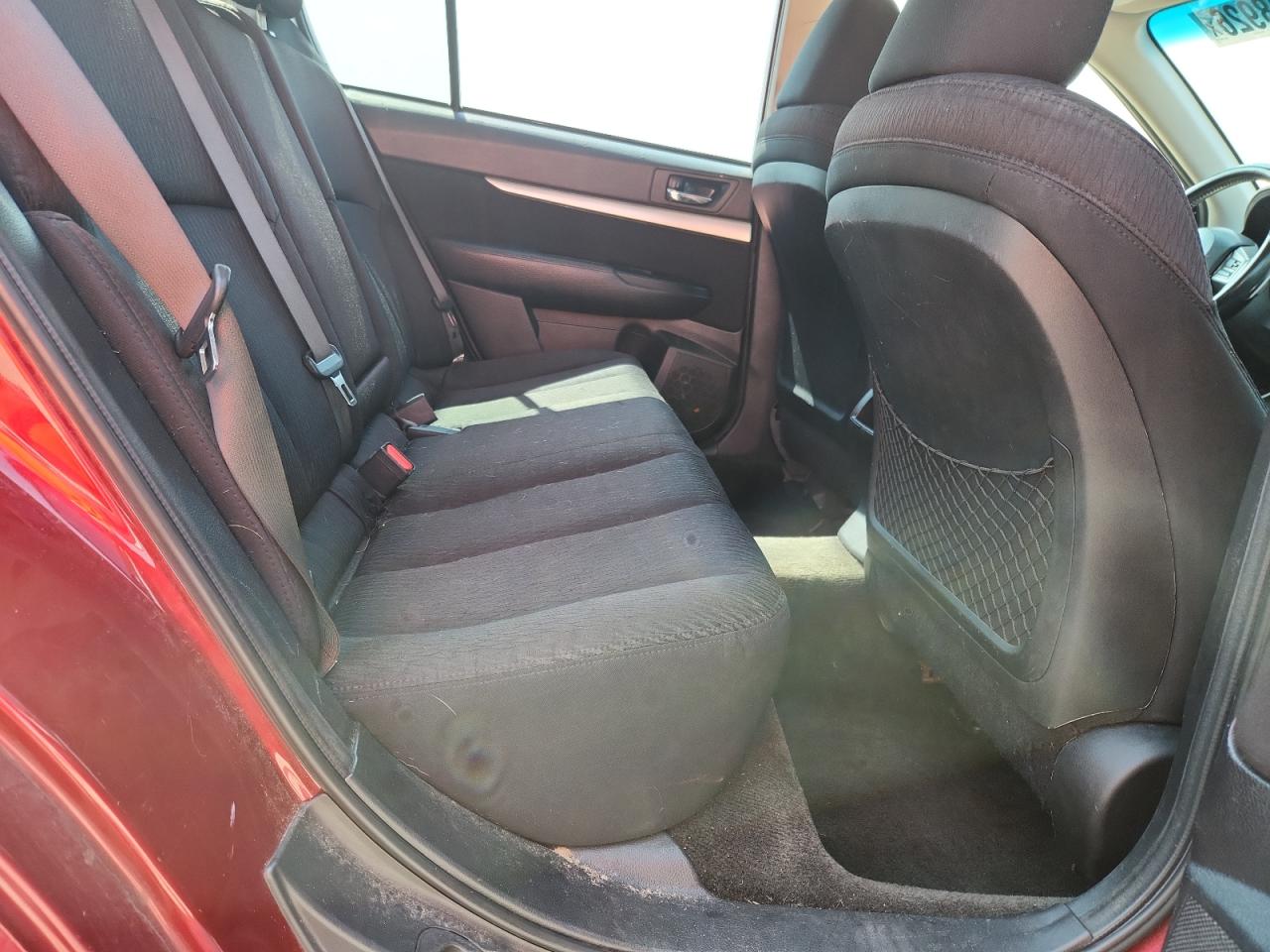 2012 Subaru Legacy 2.5i Premium Red vin: 4S3BMBC66C3040627