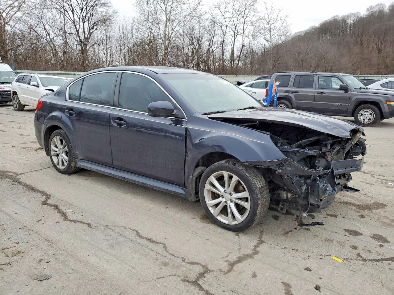 2013 Subaru Legacy 2.5i Premium Blue vin: 4S3BMBC66D3009542