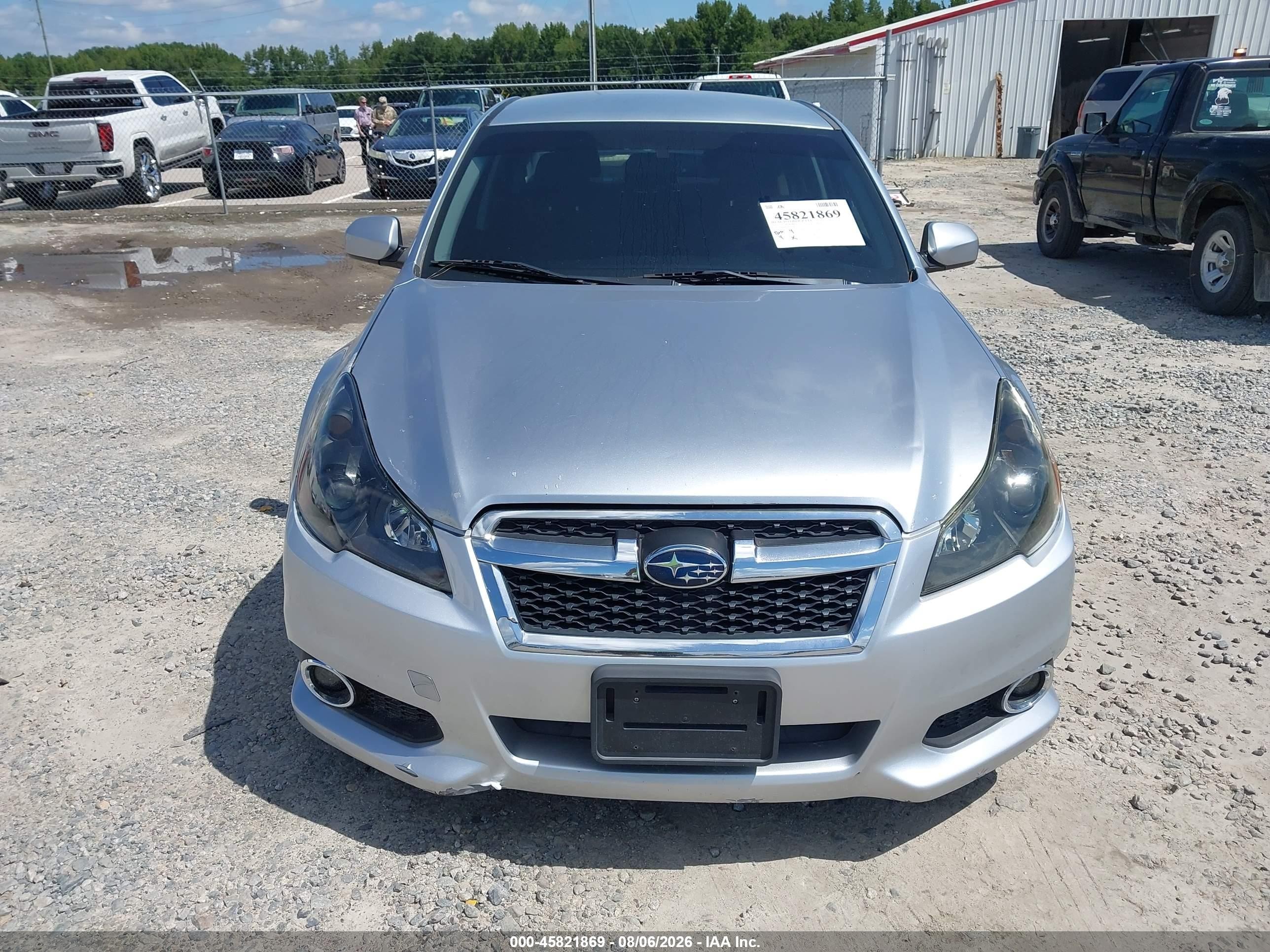 2013 Subaru Legacy 2.5i Premium Silver vin: 4S3BMBC66D3018533