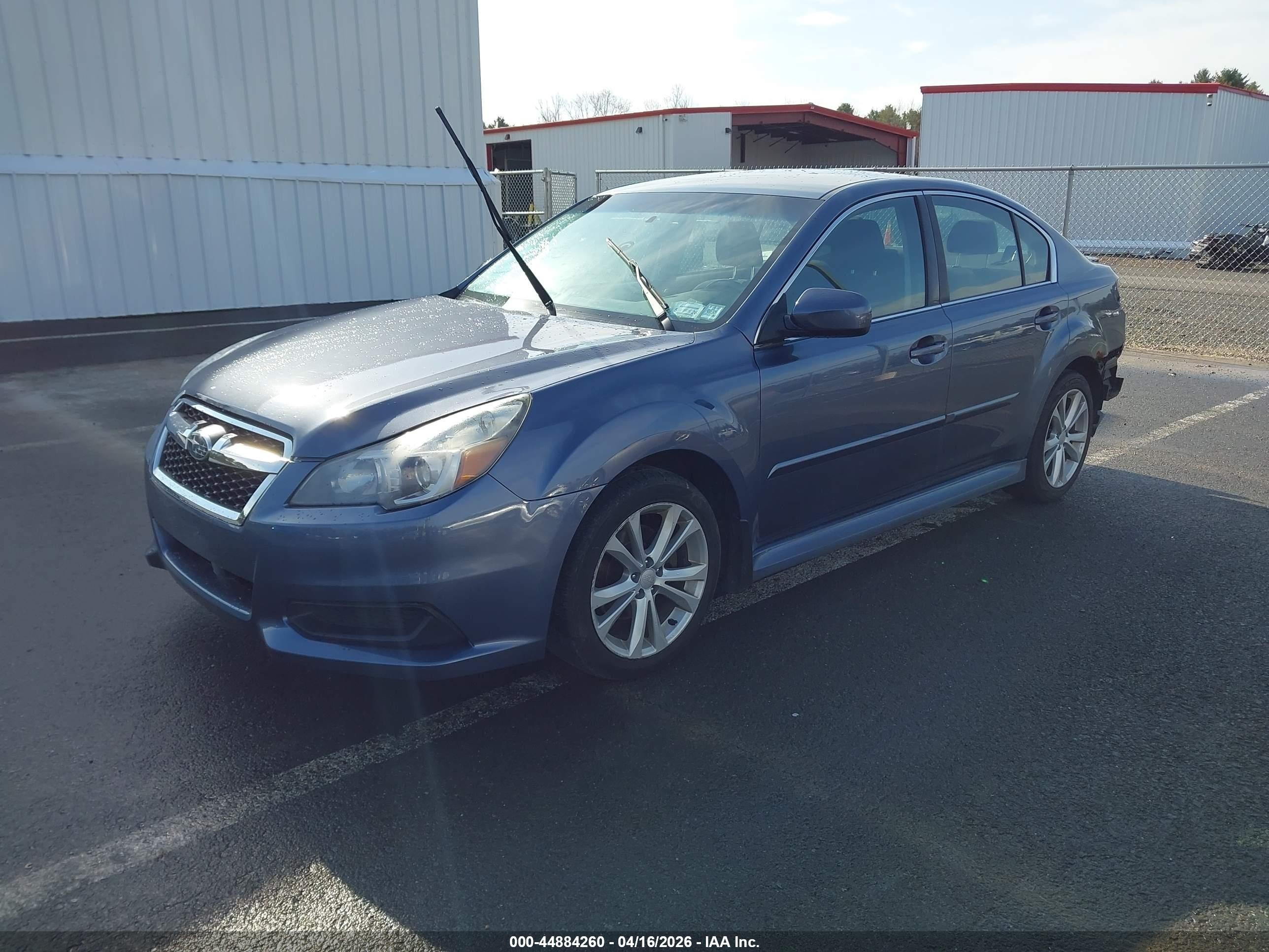 2013 Subaru Legacy 2.5i Premium Dark Blue vin: 4S3BMBC66D3026177