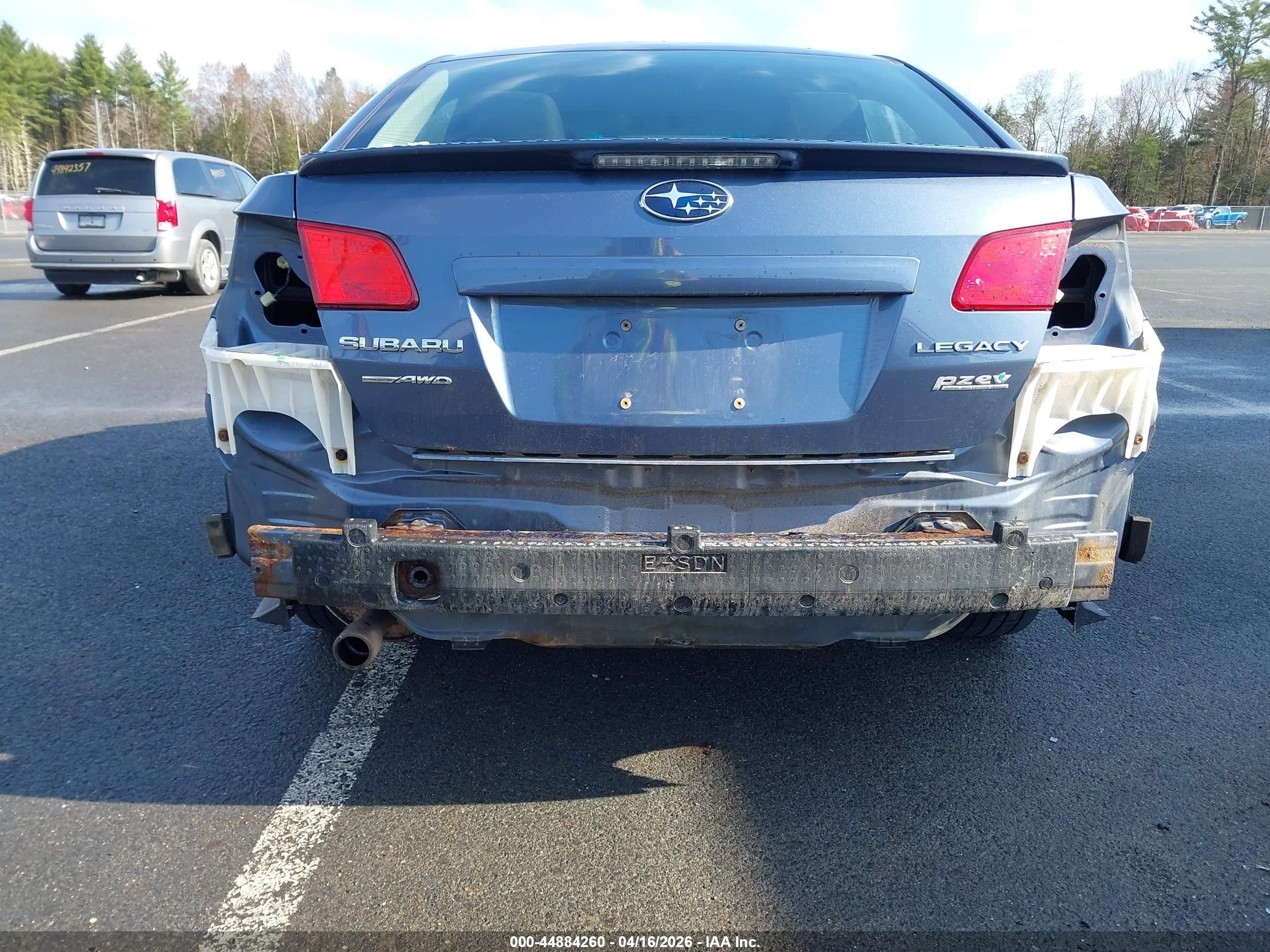 2013 Subaru Legacy 2.5i Premium Dark Blue vin: 4S3BMBC66D3026177