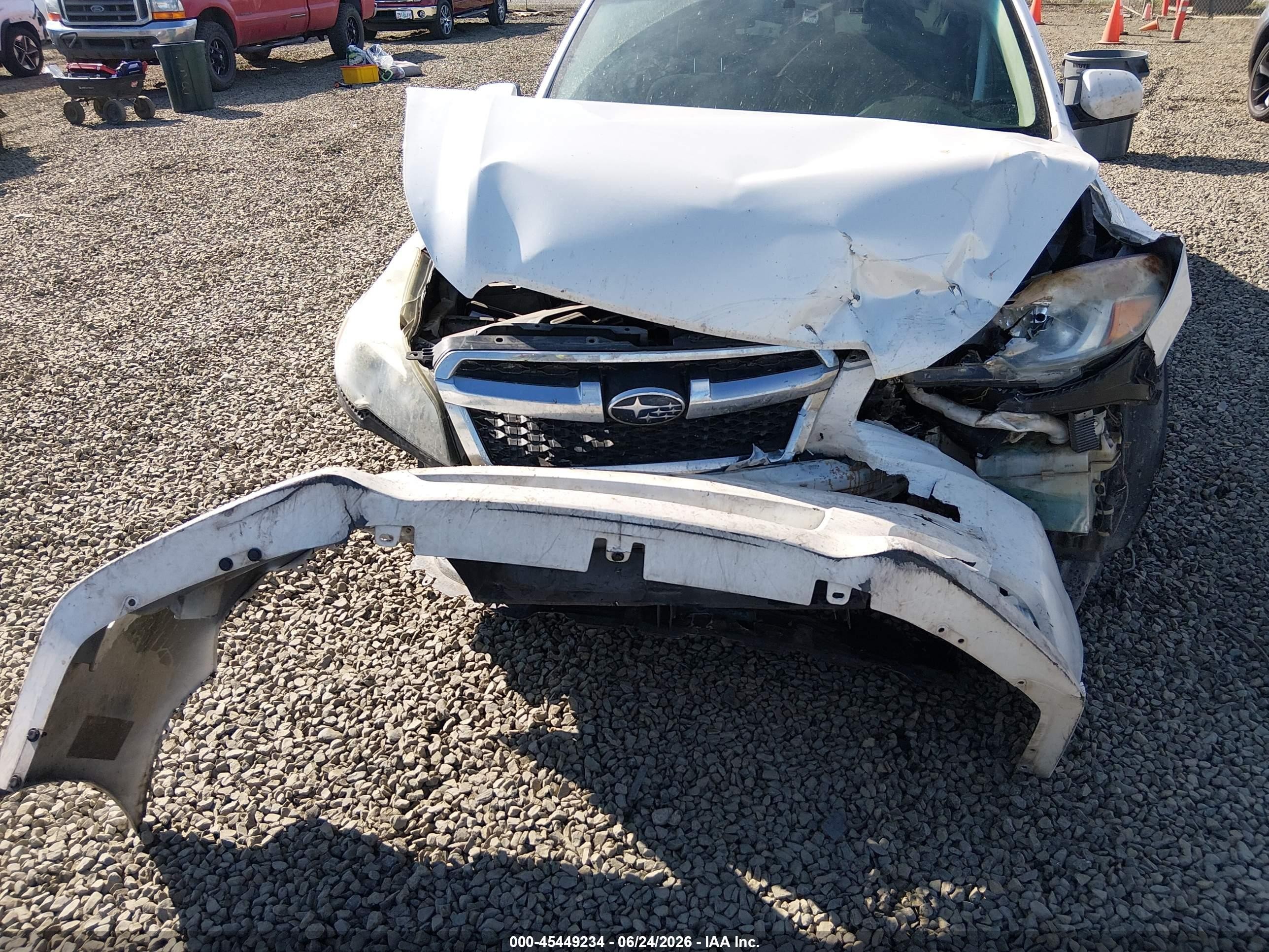 2013 Subaru Legacy 2.5i Premium White vin: 4S3BMBC66D3049376