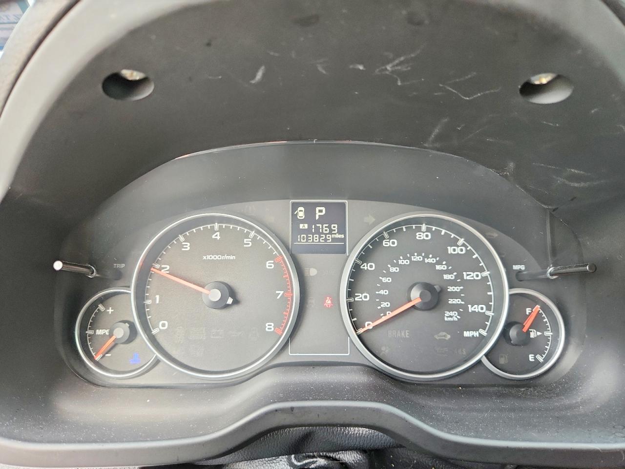 2014 Subaru Legacy 2.5i Premium Серый vin: 4S3BMBC66E3013043