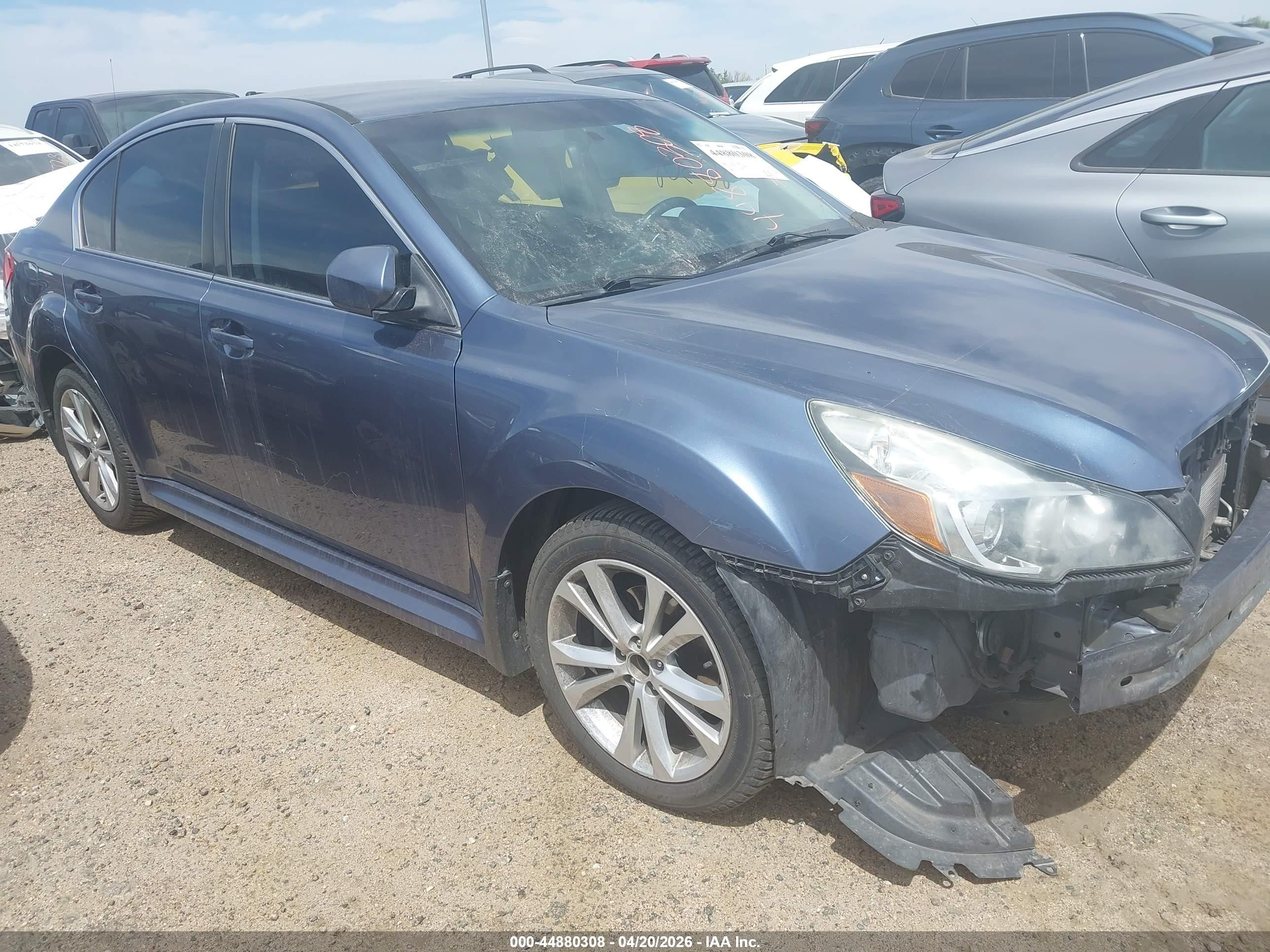 2014 Subaru Legacy 2.5i Premium Blue vin: 4S3BMBC66E3015021