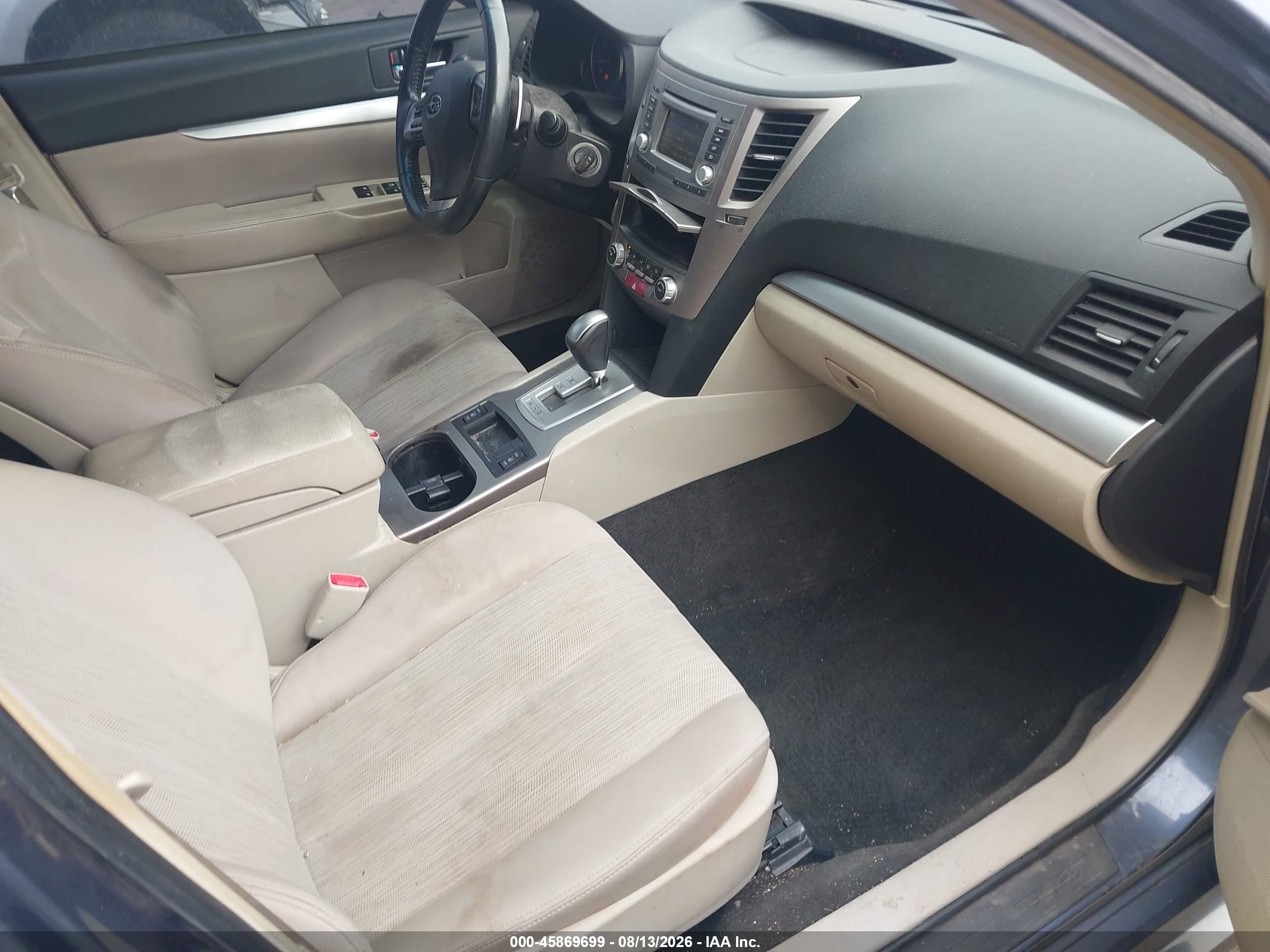 2014 Subaru Legacy 2.5i Premium Blue vin: 4S3BMBC66E3037925
