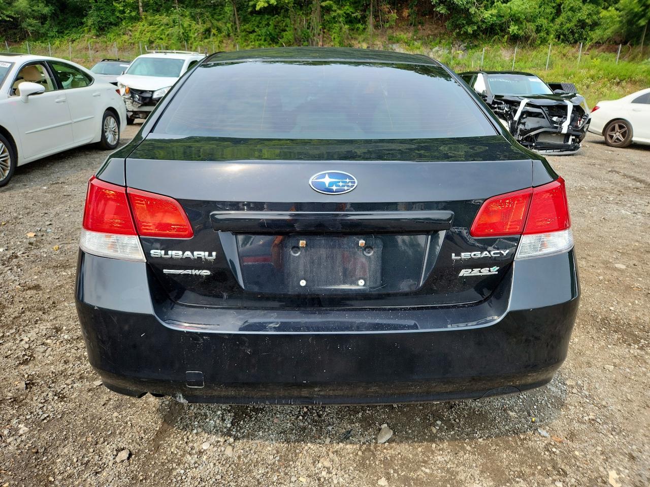 2011 Subaru Legacy 2.5i Premium Черный vin: 4S3BMBC67B3223257