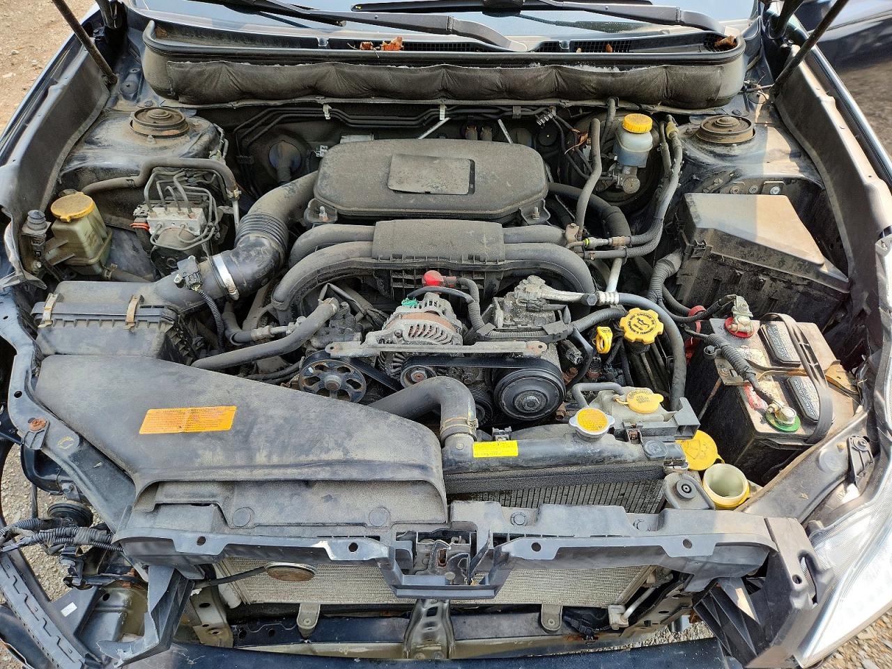 2011 Subaru Legacy 2.5i Premium Черный vin: 4S3BMBC67B3223257
