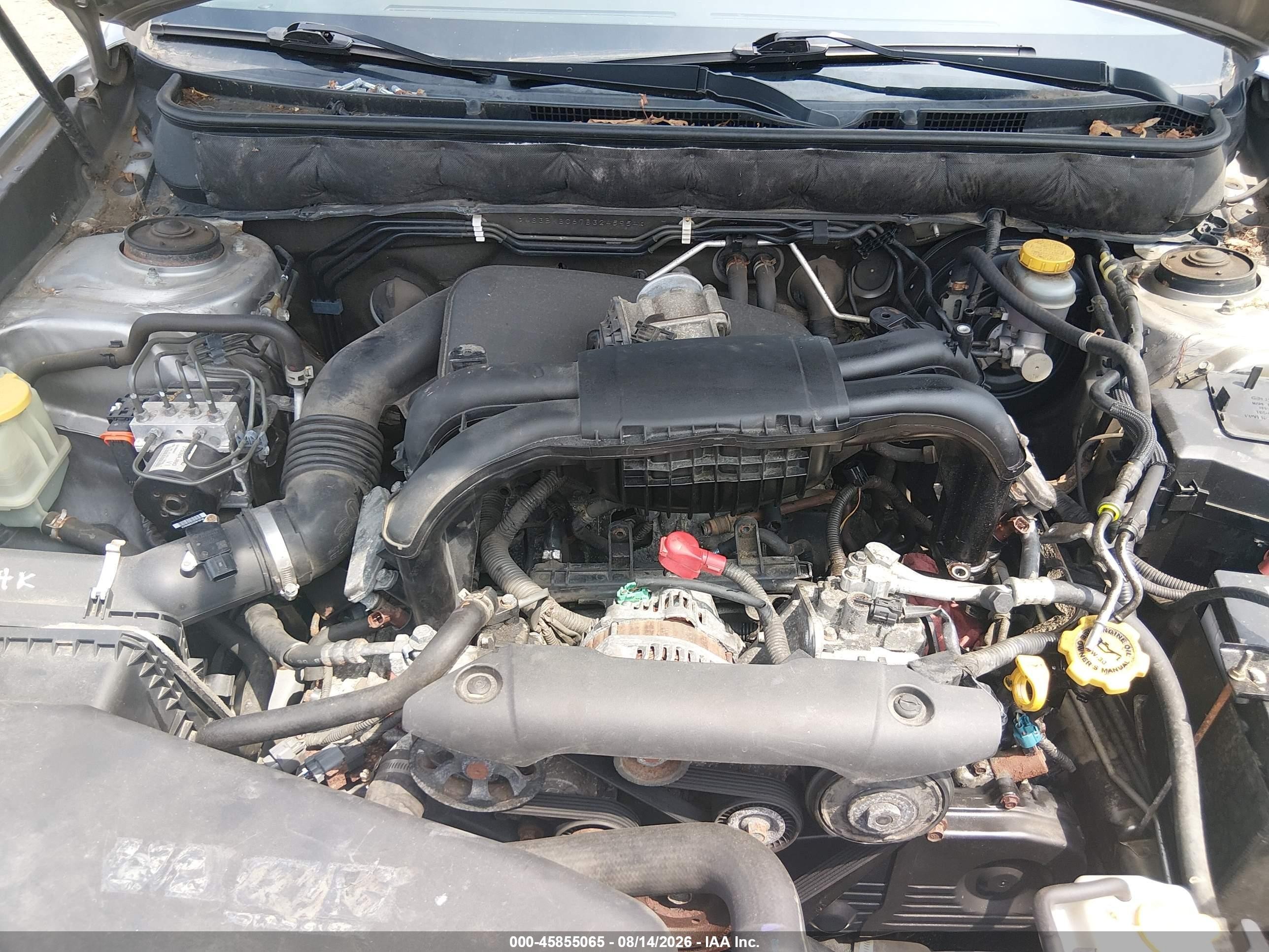 2011 Subaru Legacy 2.5i Premium Серебряный vin: 4S3BMBC67B3245954