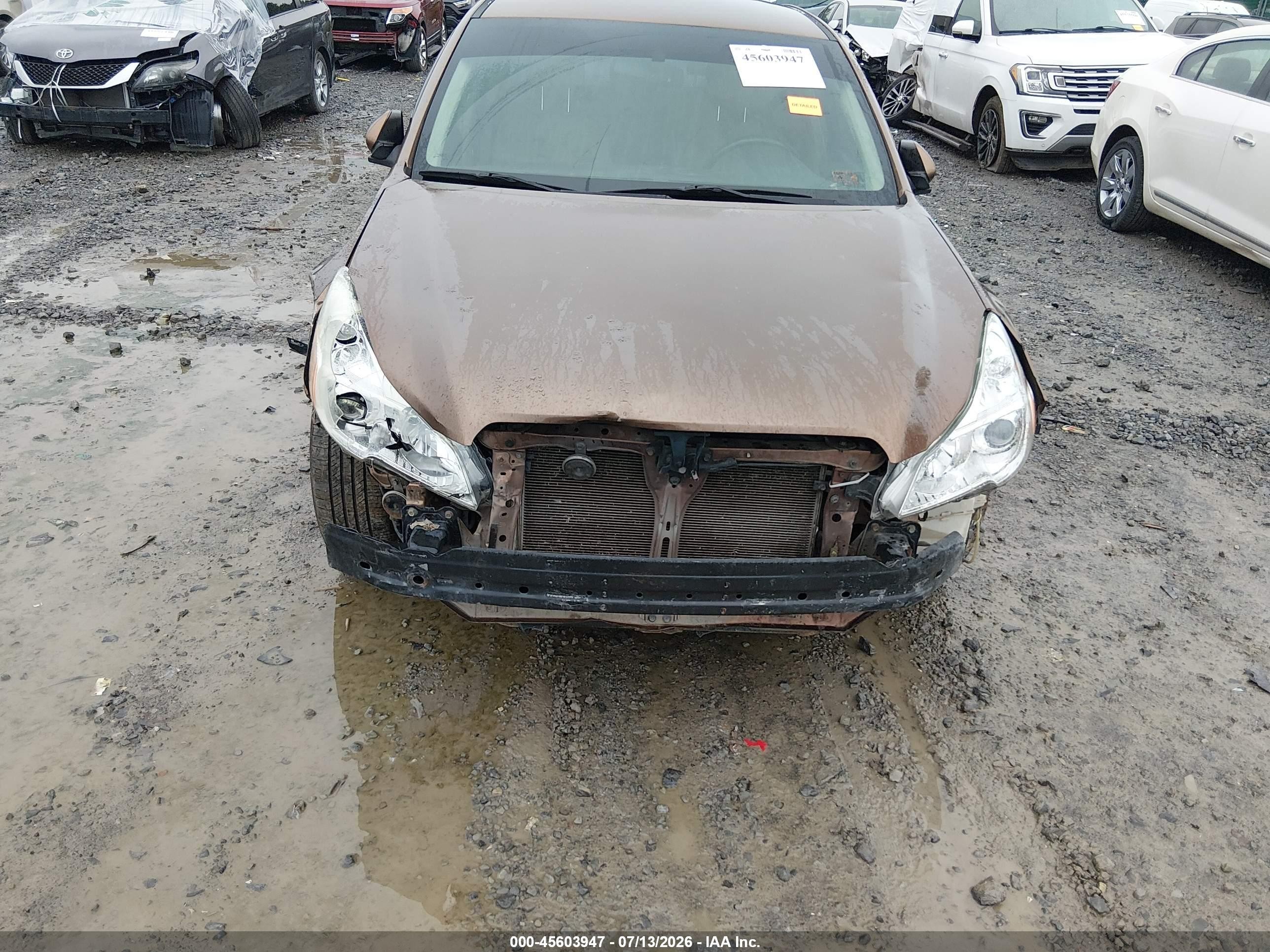 2011 Subaru Legacy 2.5i Premium Brown vin: 4S3BMBC67B3255254