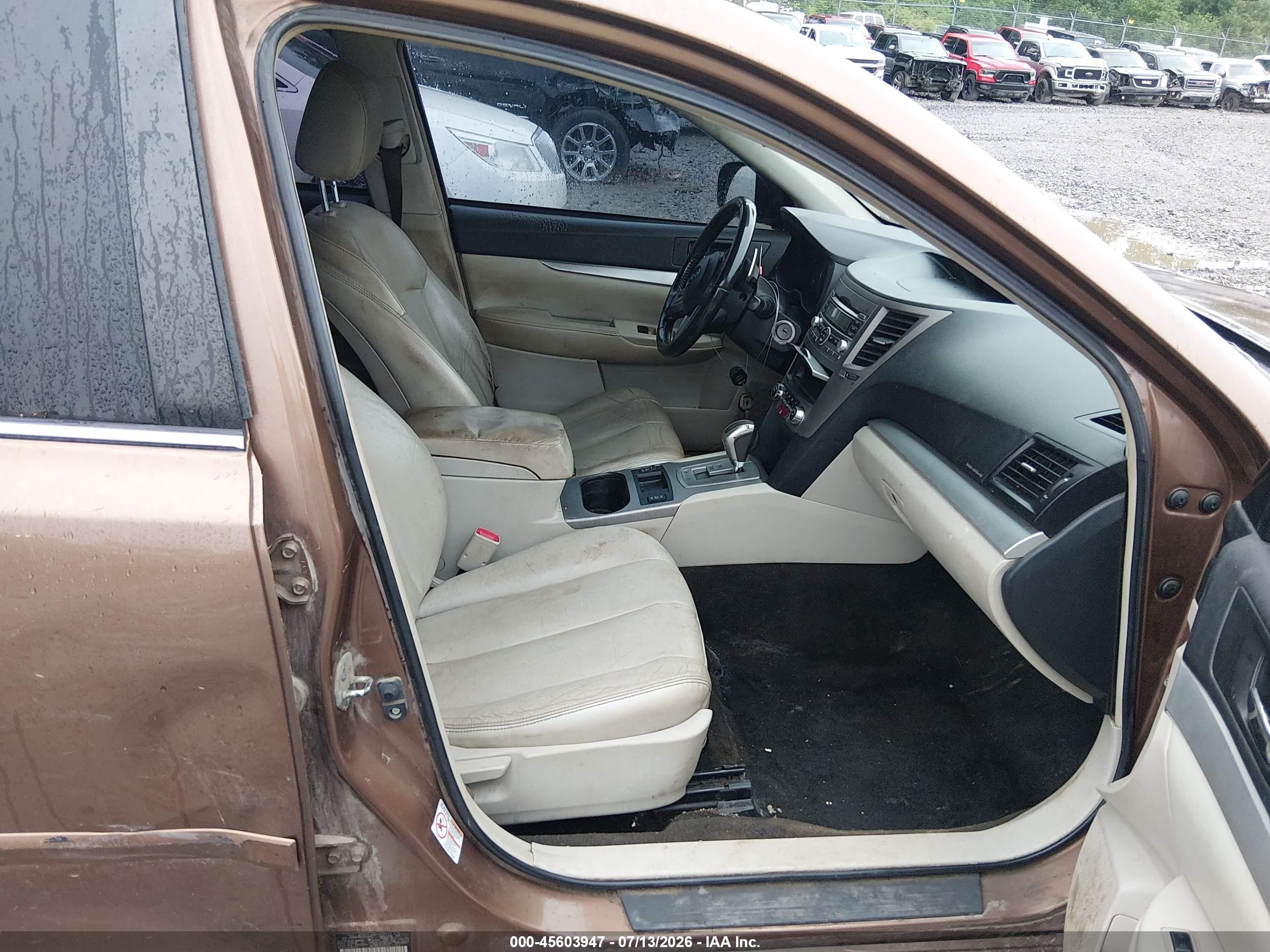 2011 Subaru Legacy 2.5i Premium Brown vin: 4S3BMBC67B3255254