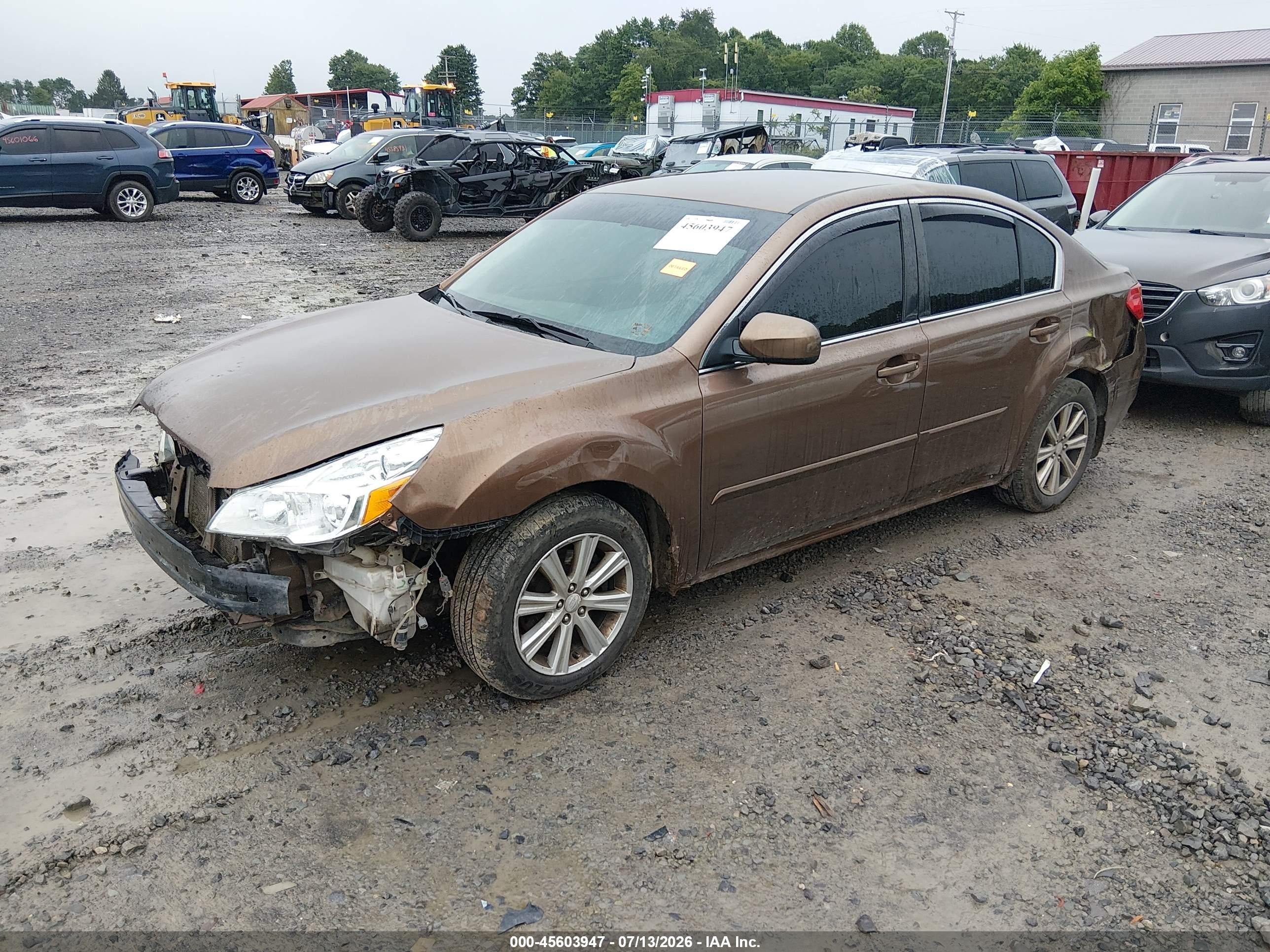 2011 Subaru Legacy 2.5i Premium Brown vin: 4S3BMBC67B3255254