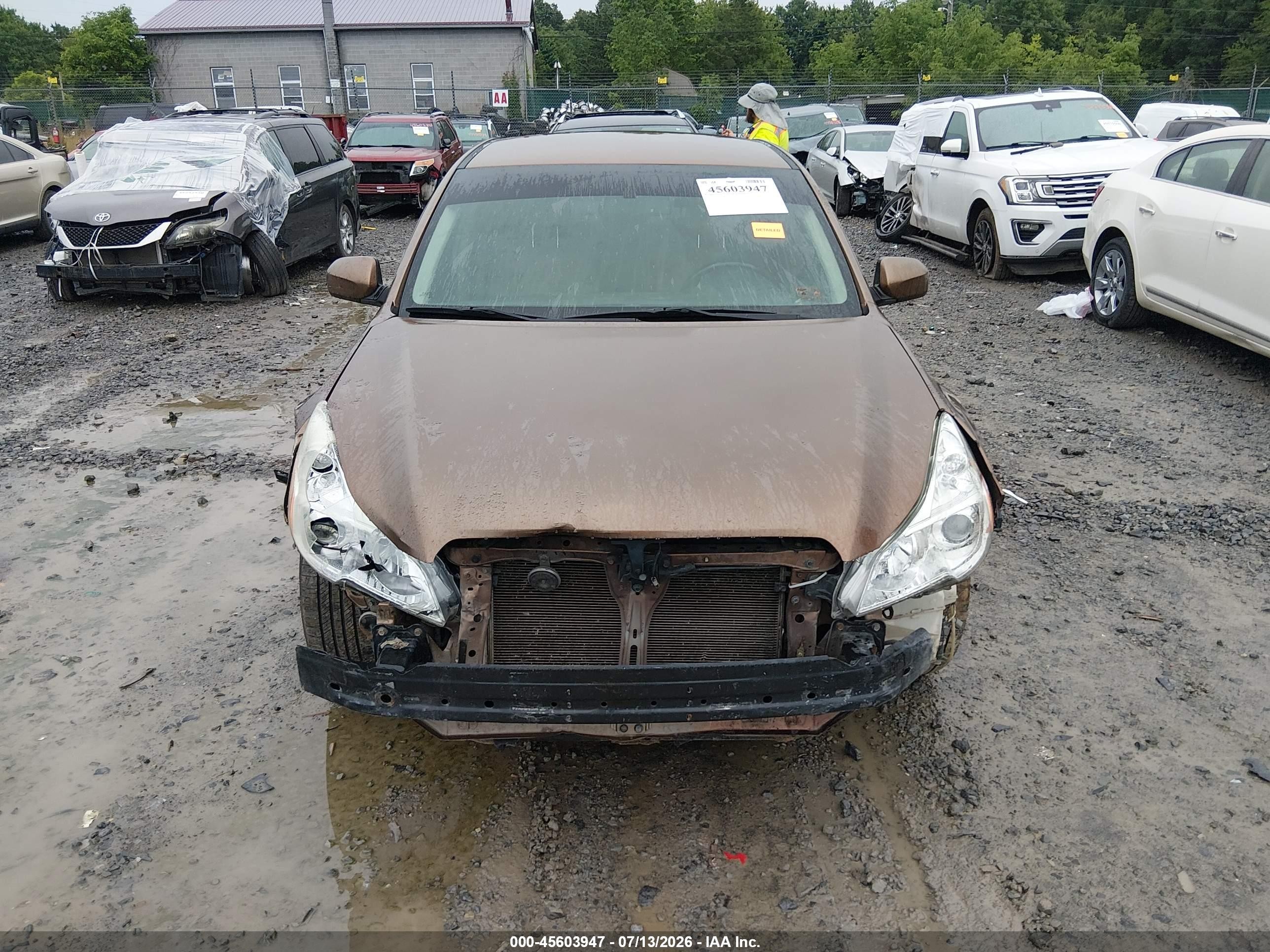 2011 Subaru Legacy 2.5i Premium Brown vin: 4S3BMBC67B3255254