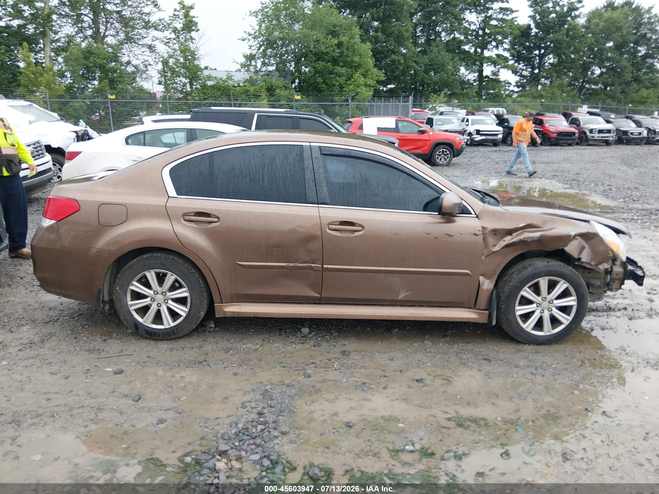 2011 Subaru Legacy 2.5i Premium Brown vin: 4S3BMBC67B3255254