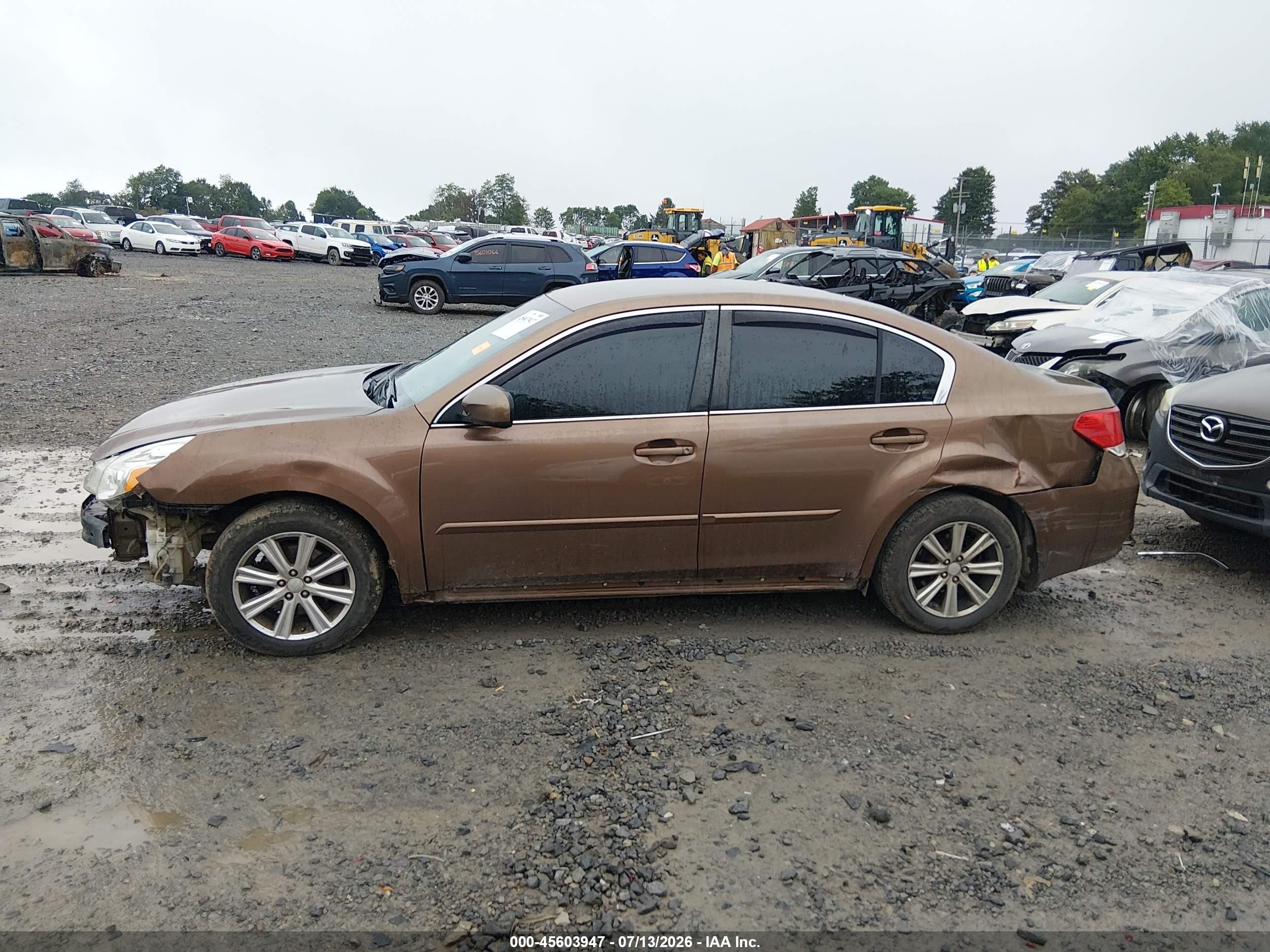 2011 Subaru Legacy 2.5i Premium Brown vin: 4S3BMBC67B3255254