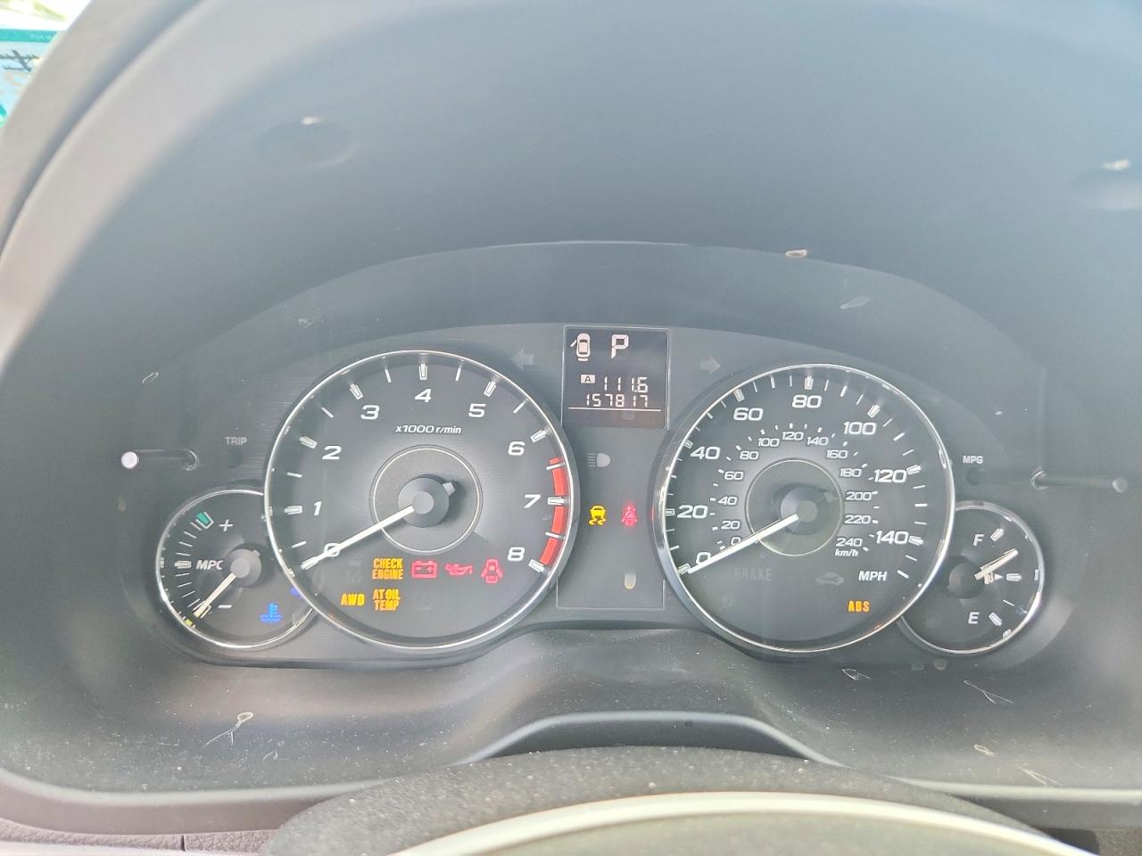 2011 Subaru Legacy 2.5i Premium Белый vin: 4S3BMBC67B3261426
