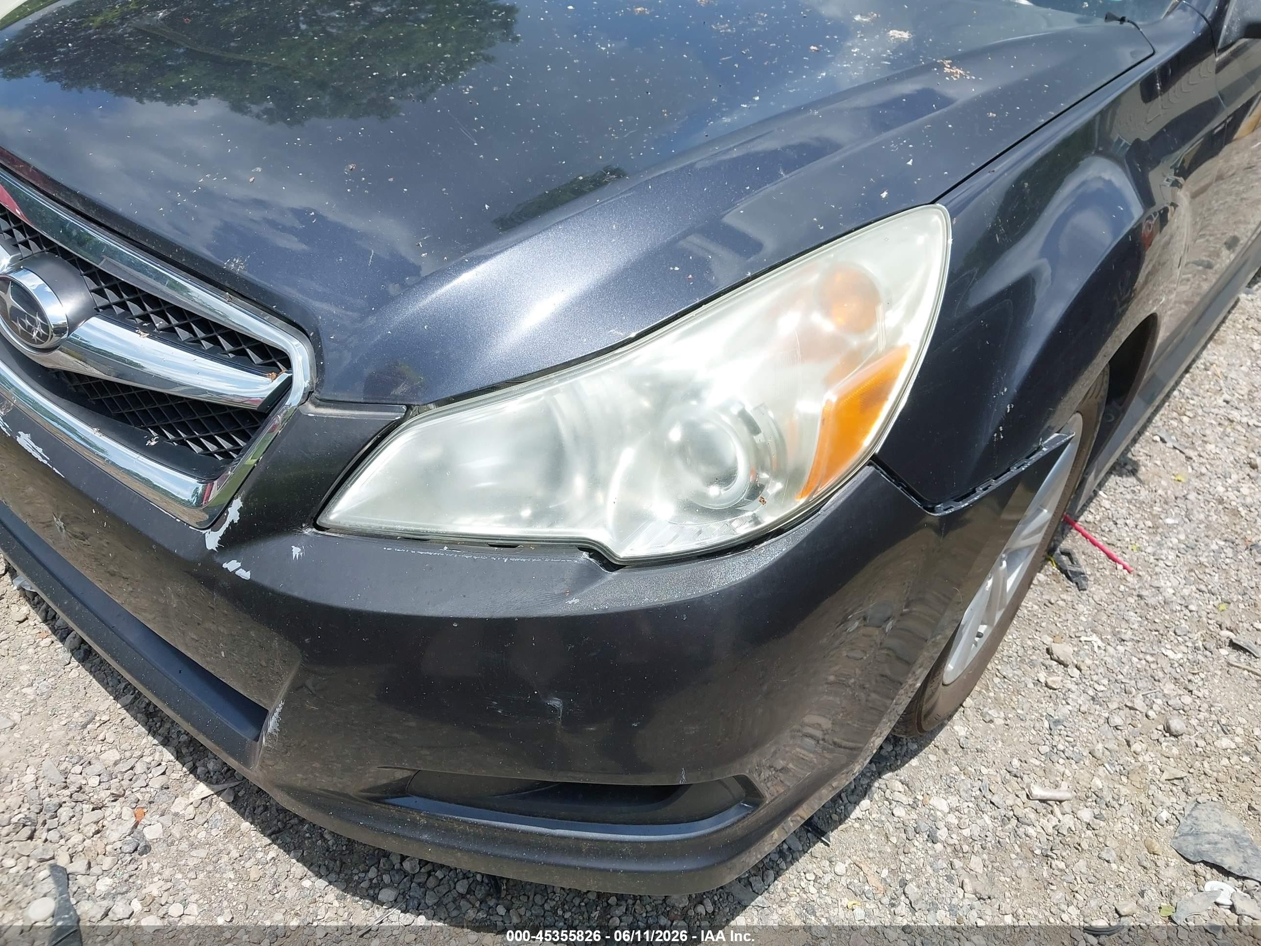 2012 Subaru Legacy 2.5i Premium Gray vin: 4S3BMBC67C3005188