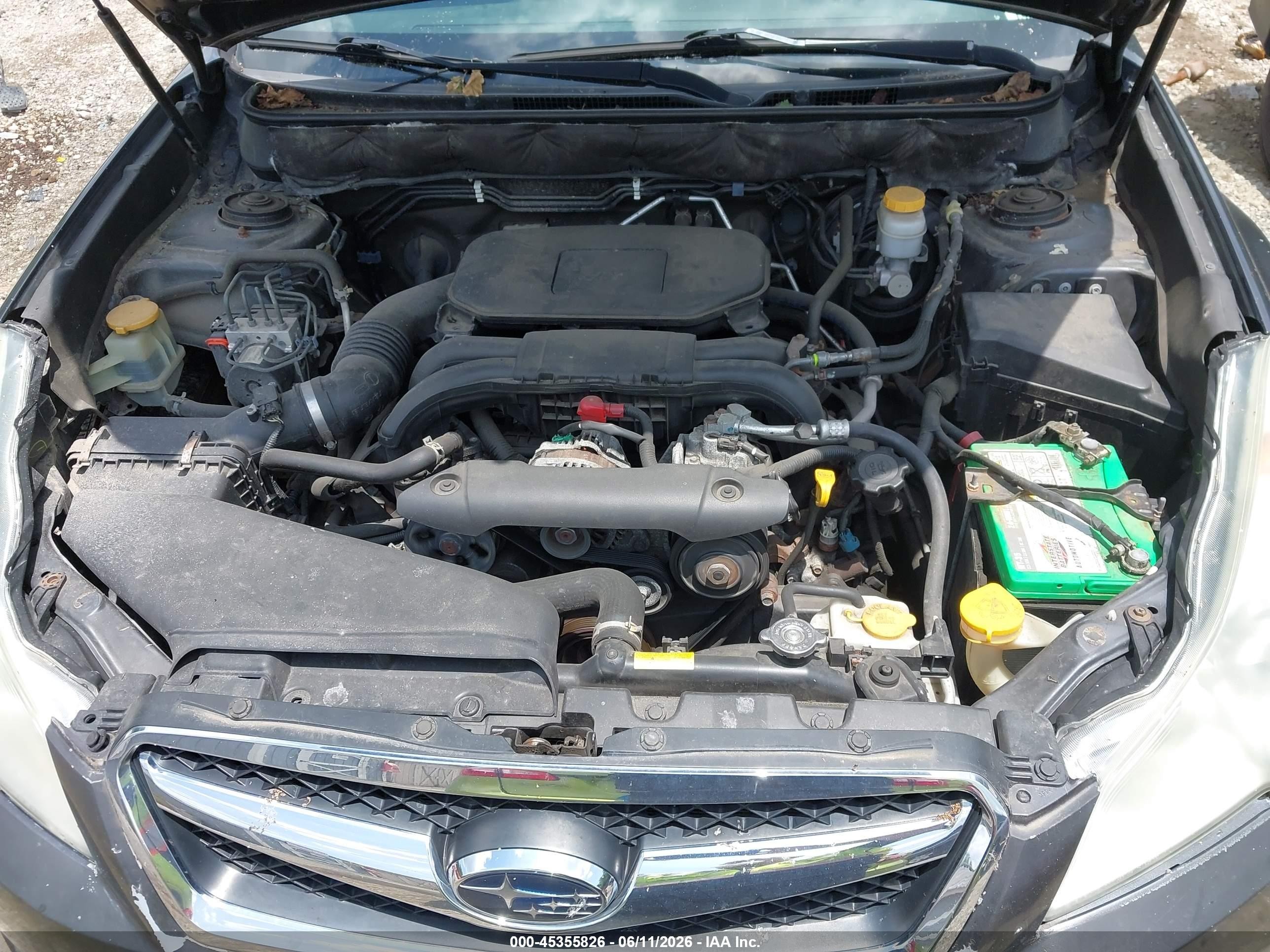 2012 Subaru Legacy 2.5i Premium Gray vin: 4S3BMBC67C3005188