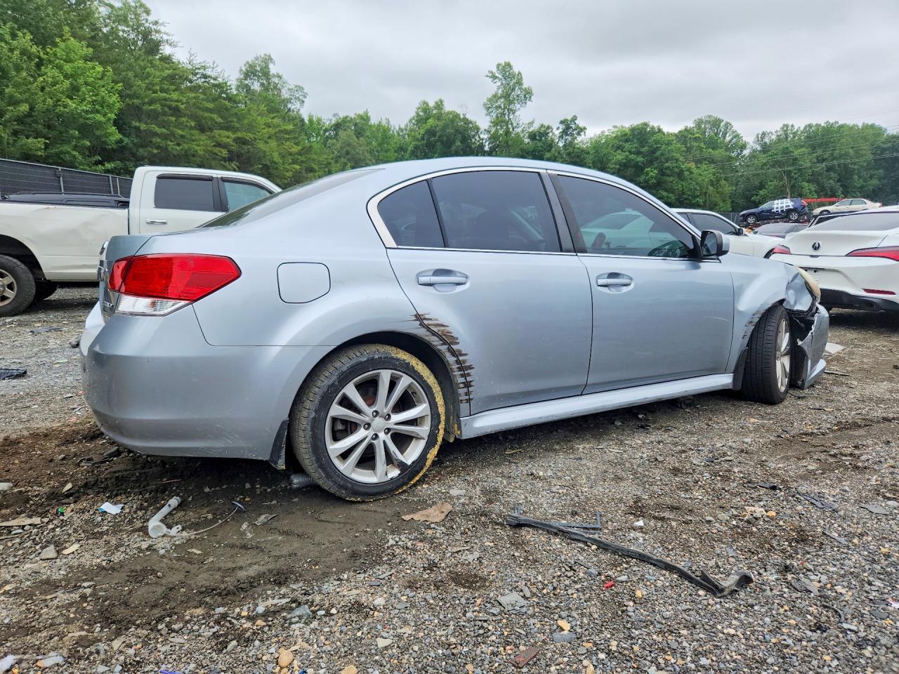 2013 Subaru Legacy 2.5i Premium Blue vin: 4S3BMBC67D3010165