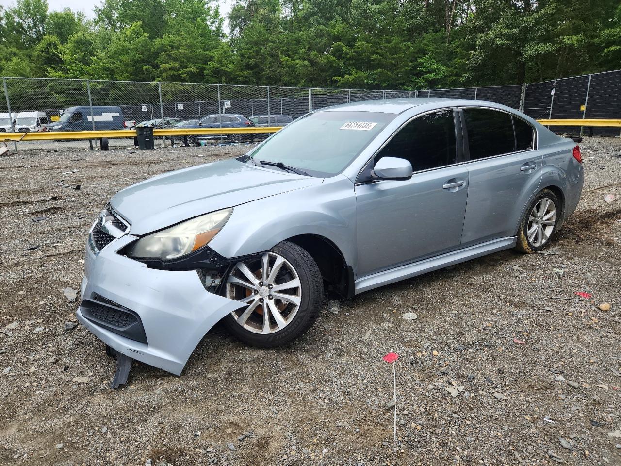 2013 Subaru Legacy 2.5i Premium Синий vin: 4S3BMBC67D3010165