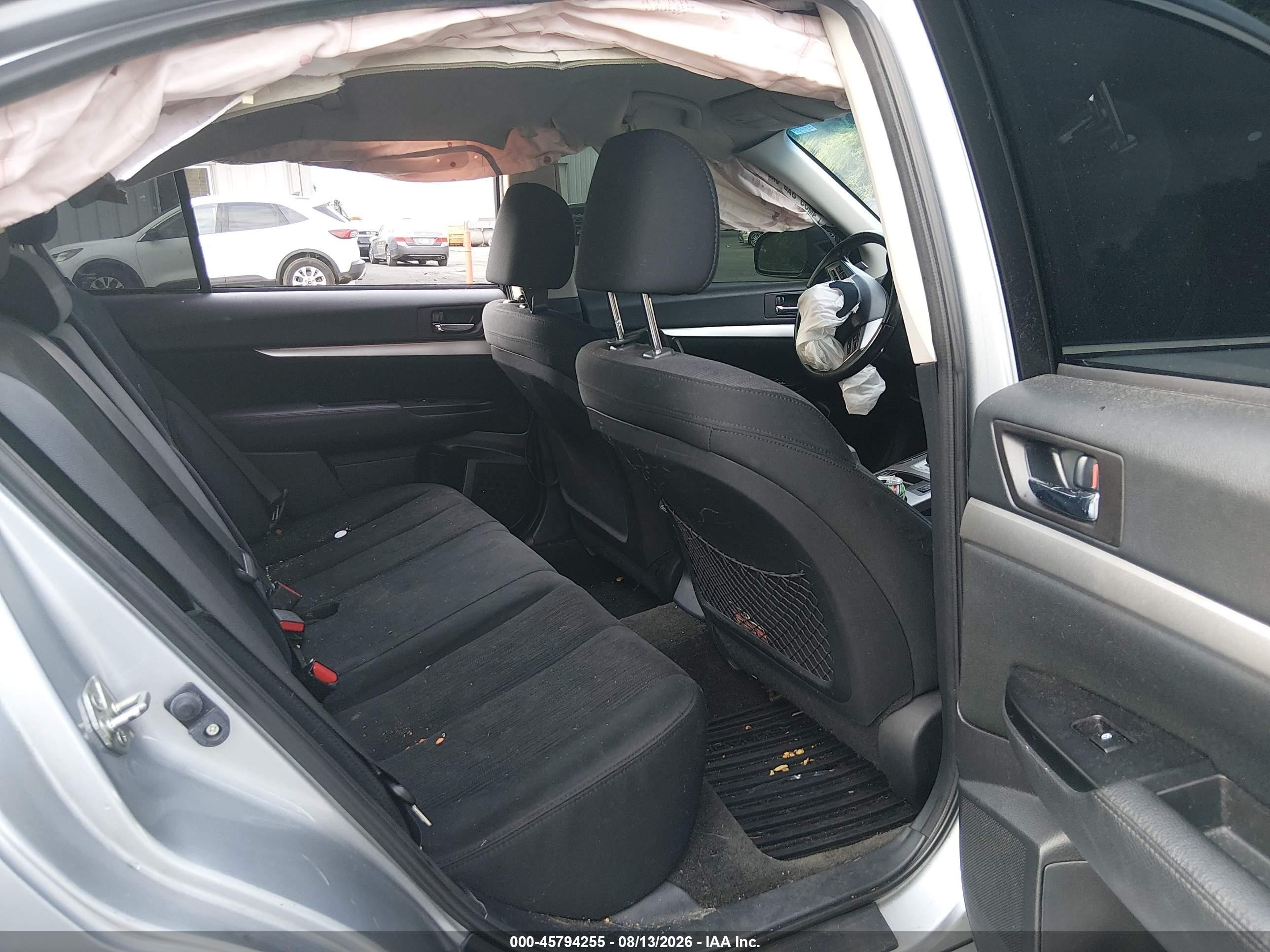 2013 Subaru Legacy 2.5i Premium Silver vin: 4S3BMBC67D3023448