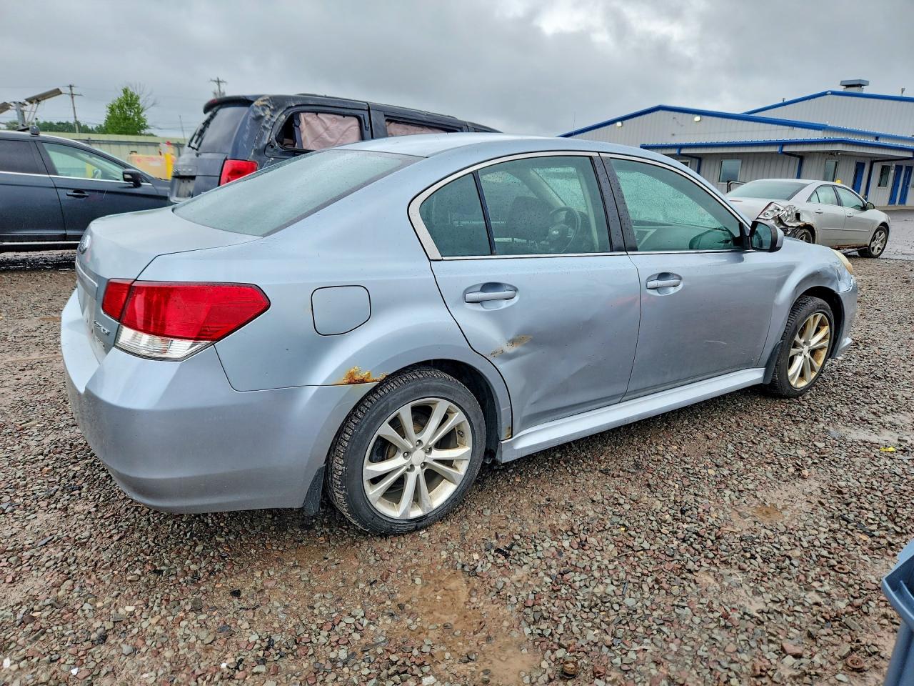 2013 Subaru Legacy 2.5i Premium Silver vin: 4S3BMBC67D3041450