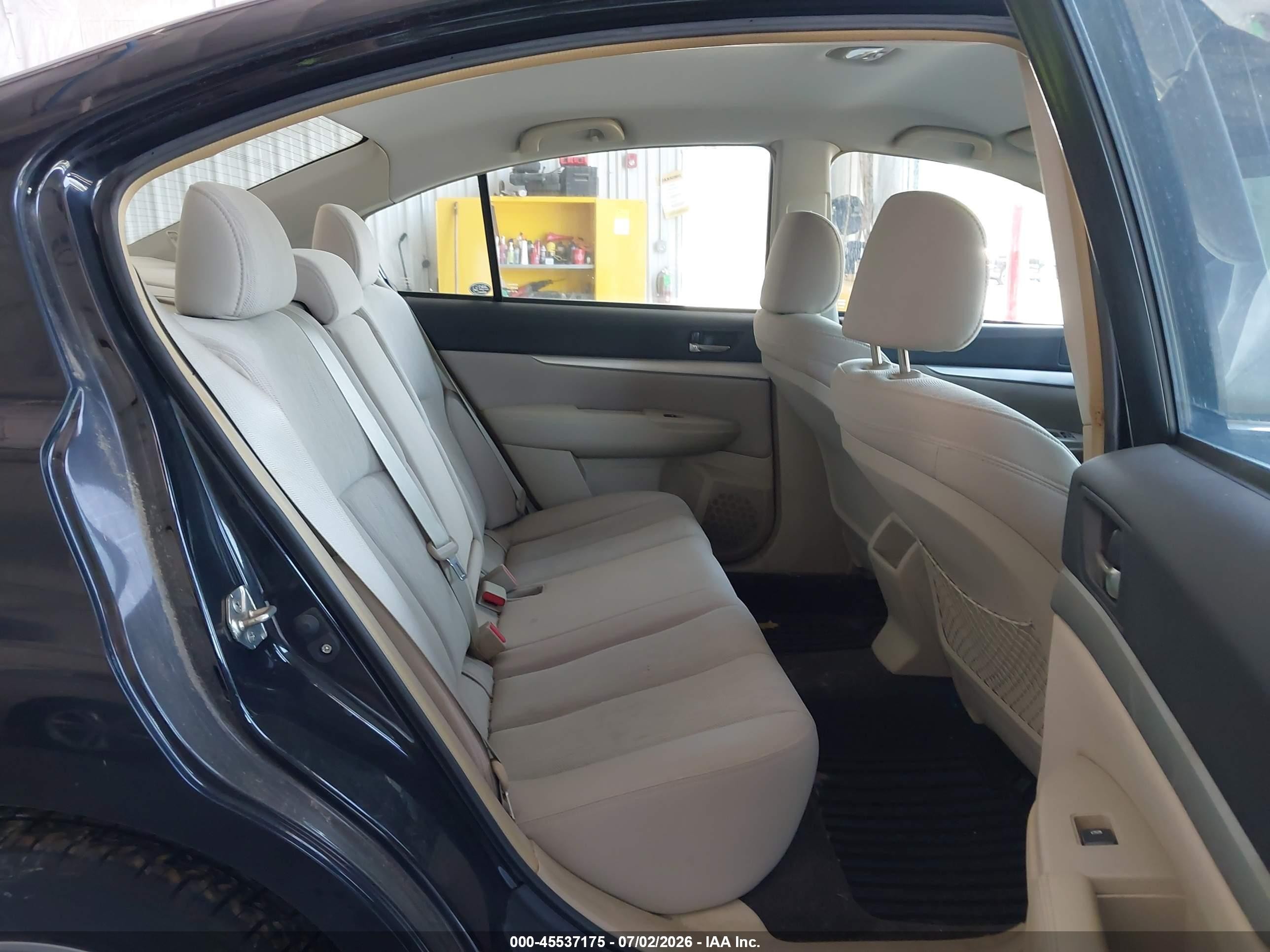 2014 Subaru Legacy 2.5i Premium Black vin: 4S3BMBC67E3012810