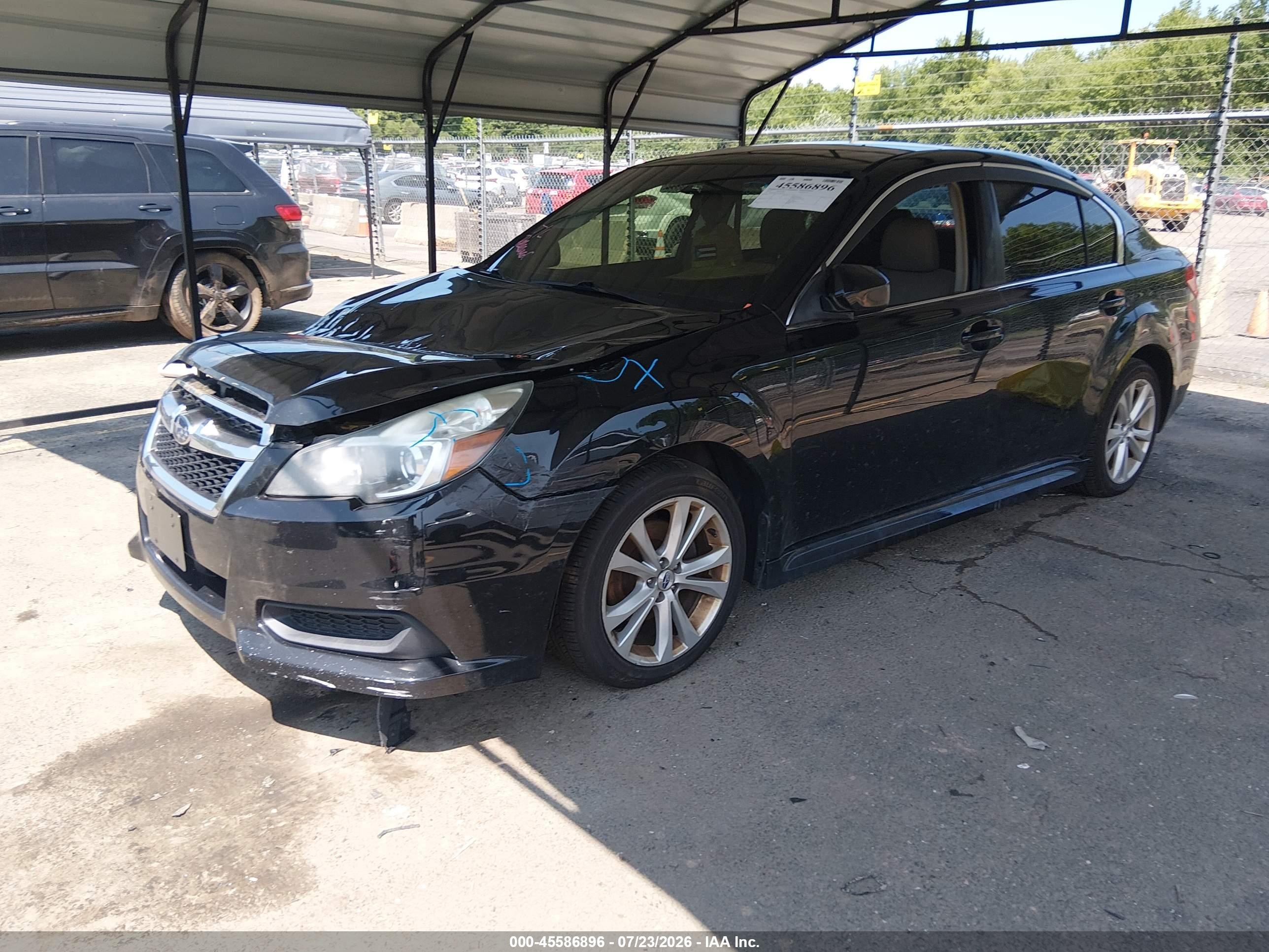 2014 Subaru Legacy 2.5i Premium Black vin: 4S3BMBC67E3022186