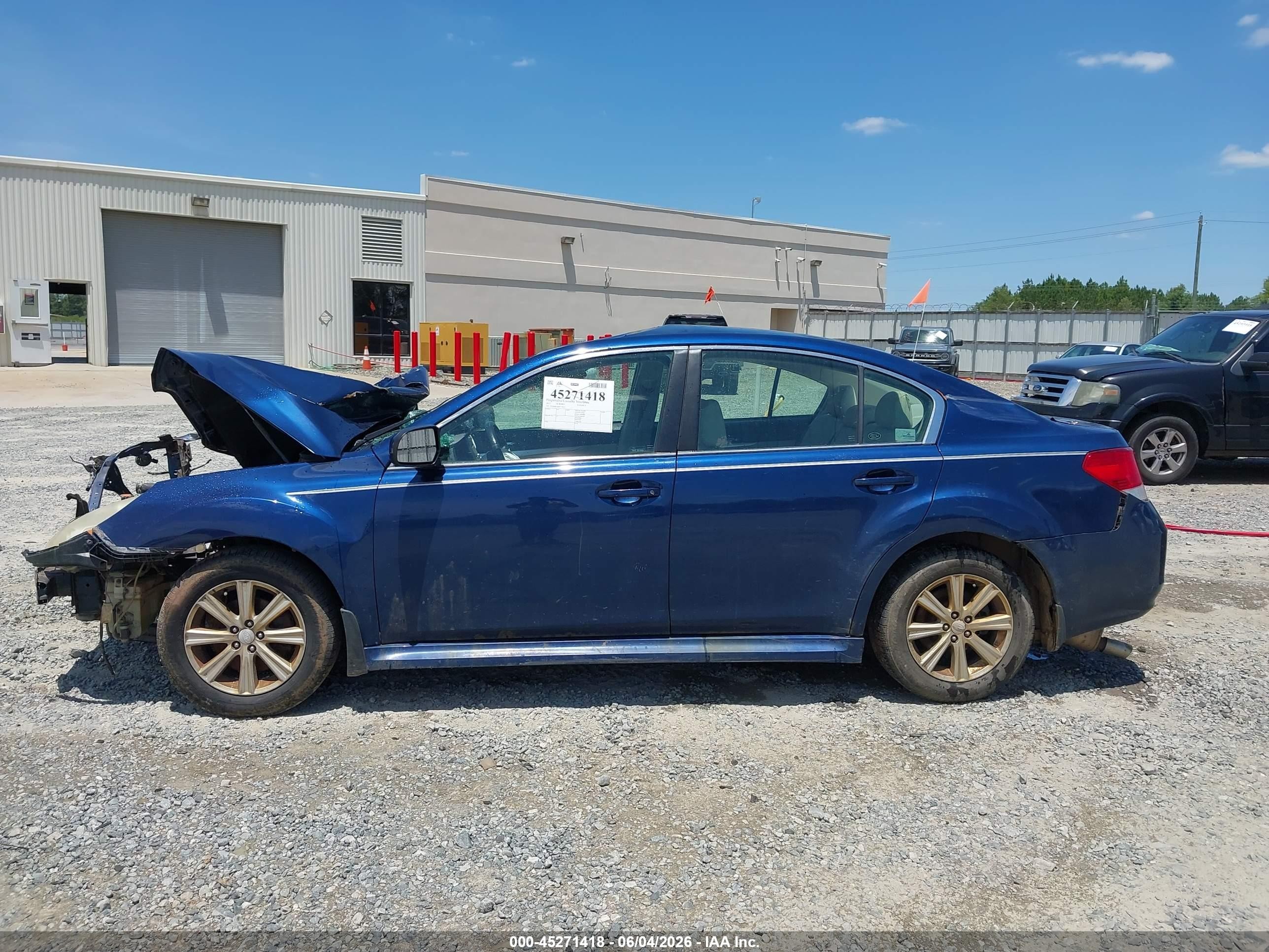 2011 Subaru Legacy 2.5i Premium Dark Blue vin: 4S3BMBC68B3210615